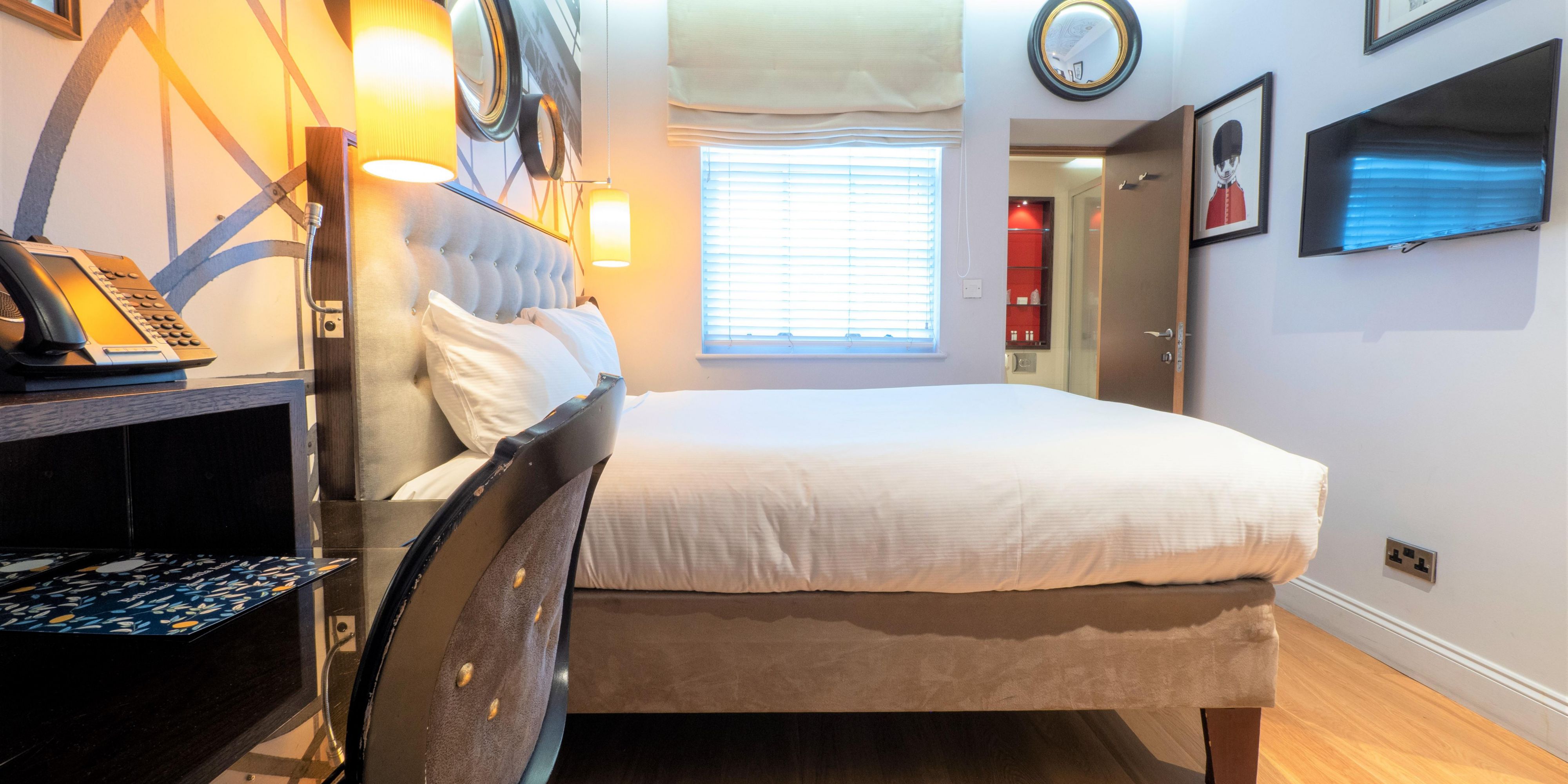 Quirky design and smart amenities