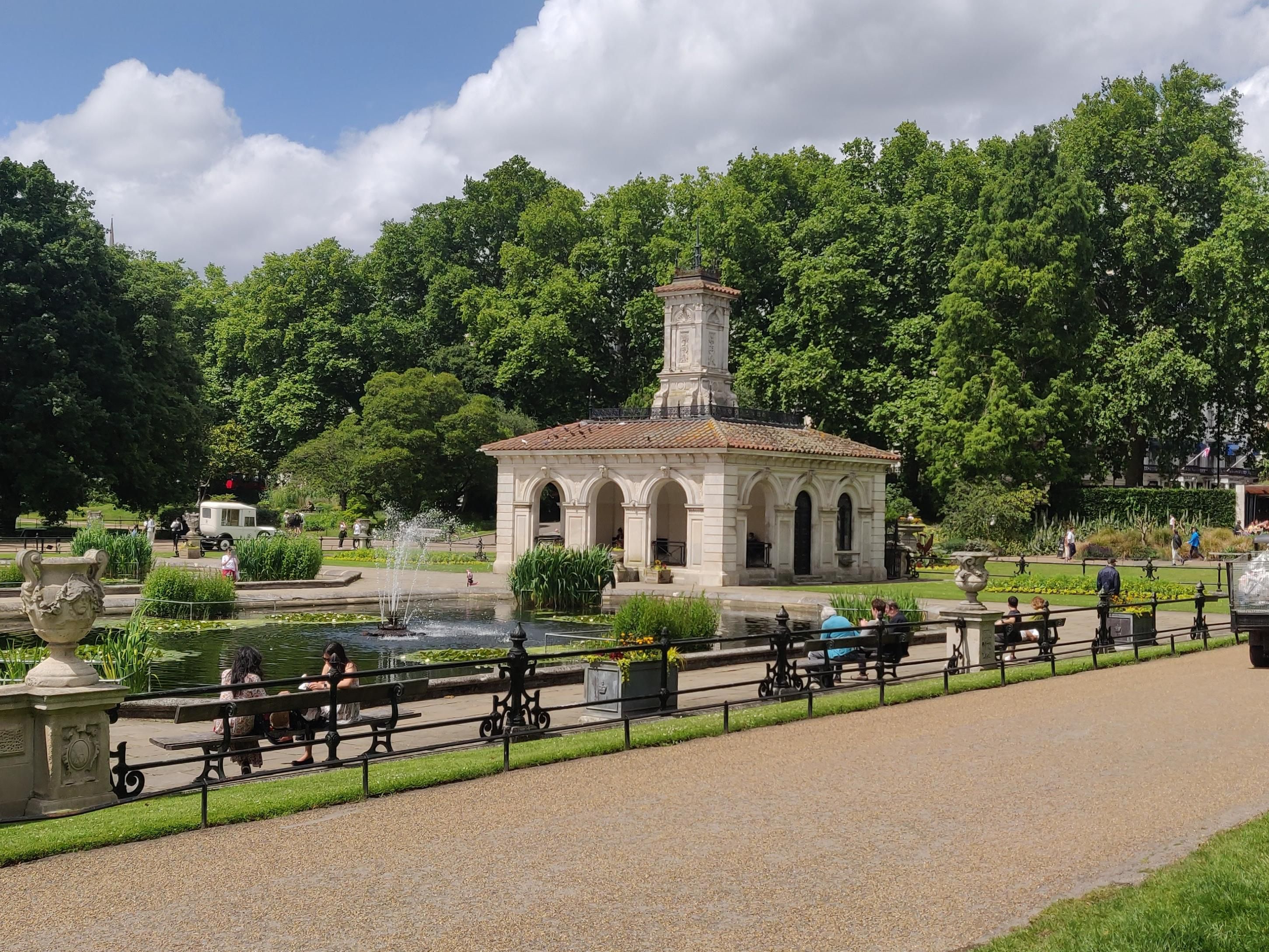 Italian Gardens in Hyde Park