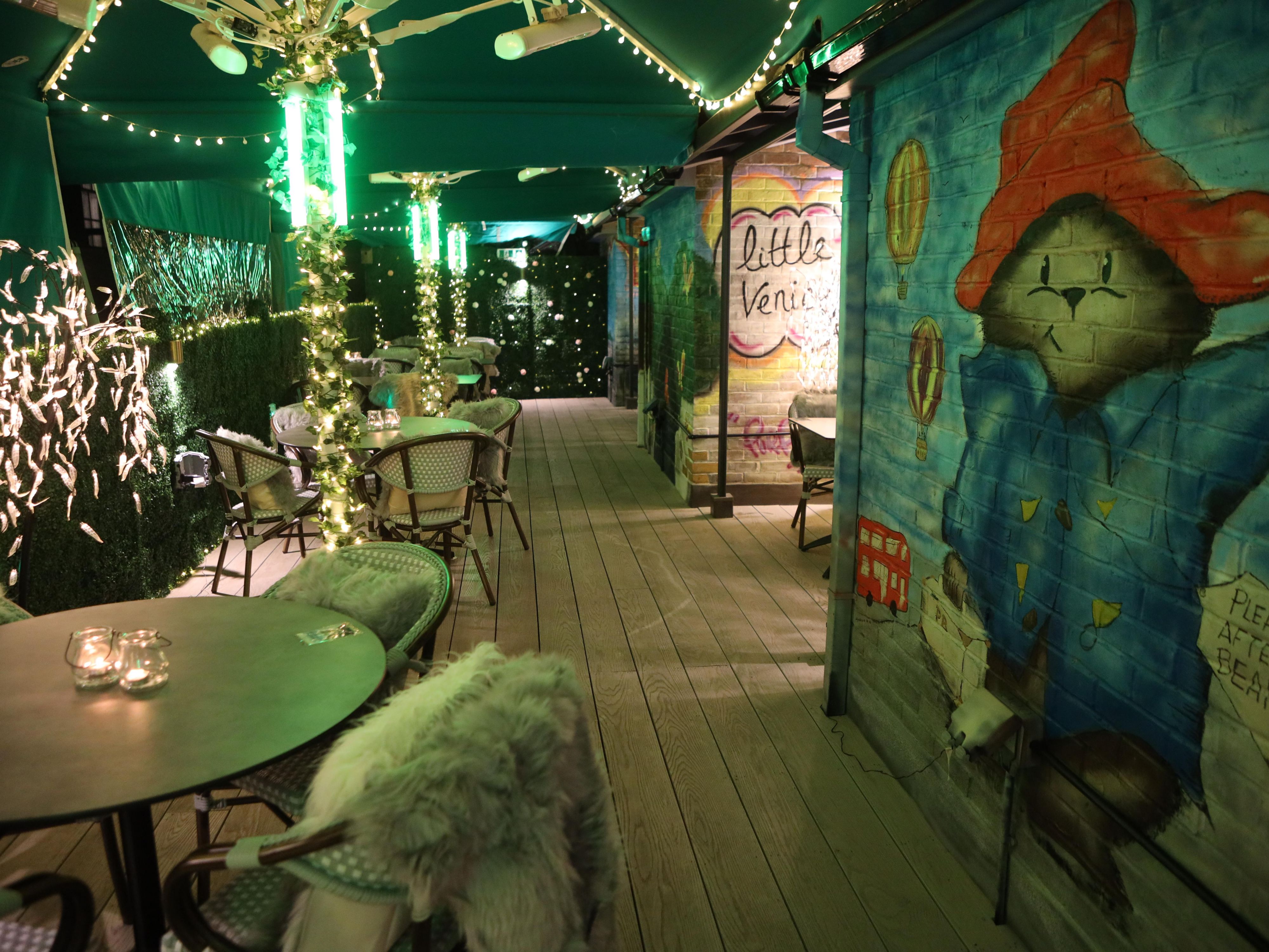 Enjoy our enchanting garden terrace