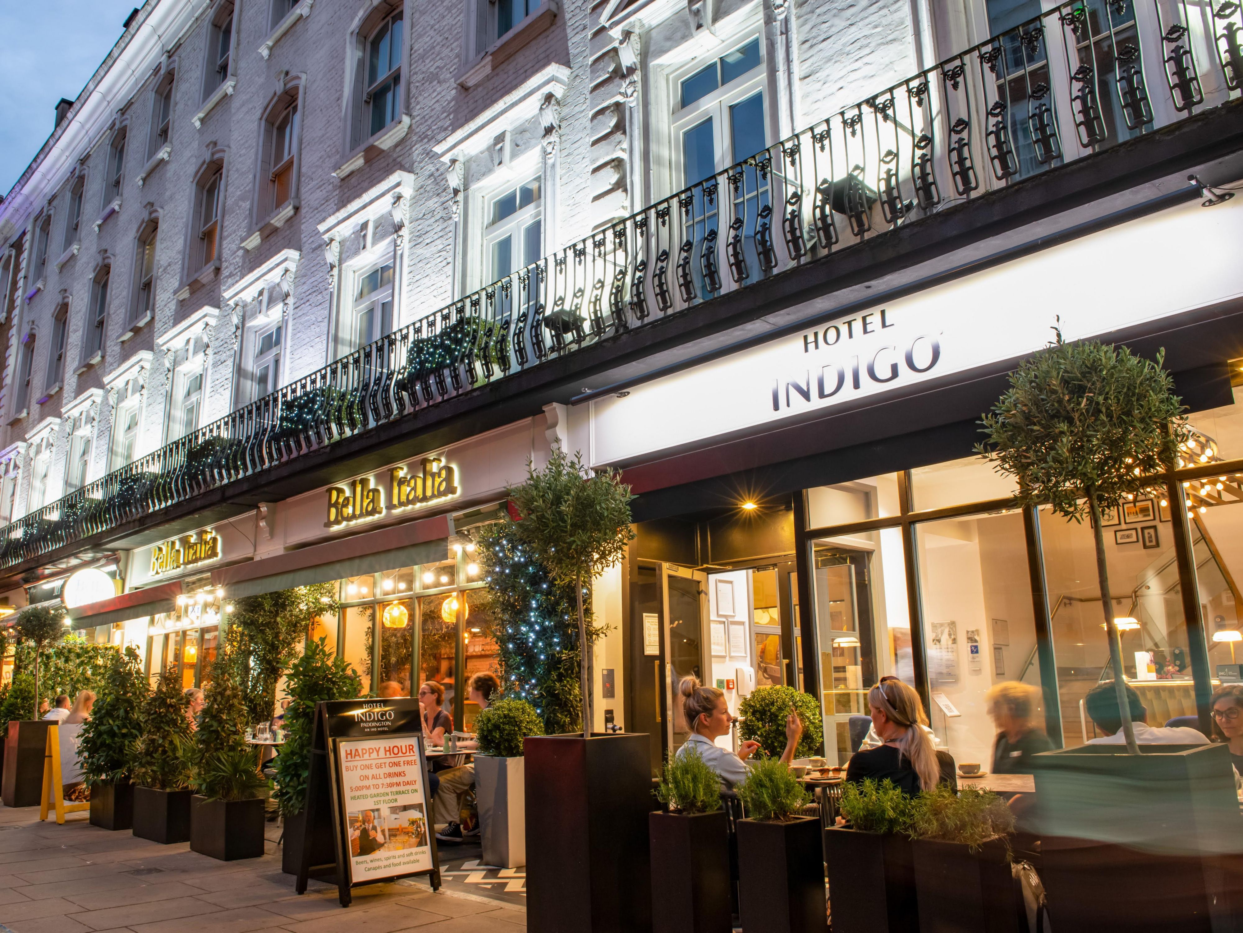 Our stylish Victorian building faces onto London Street