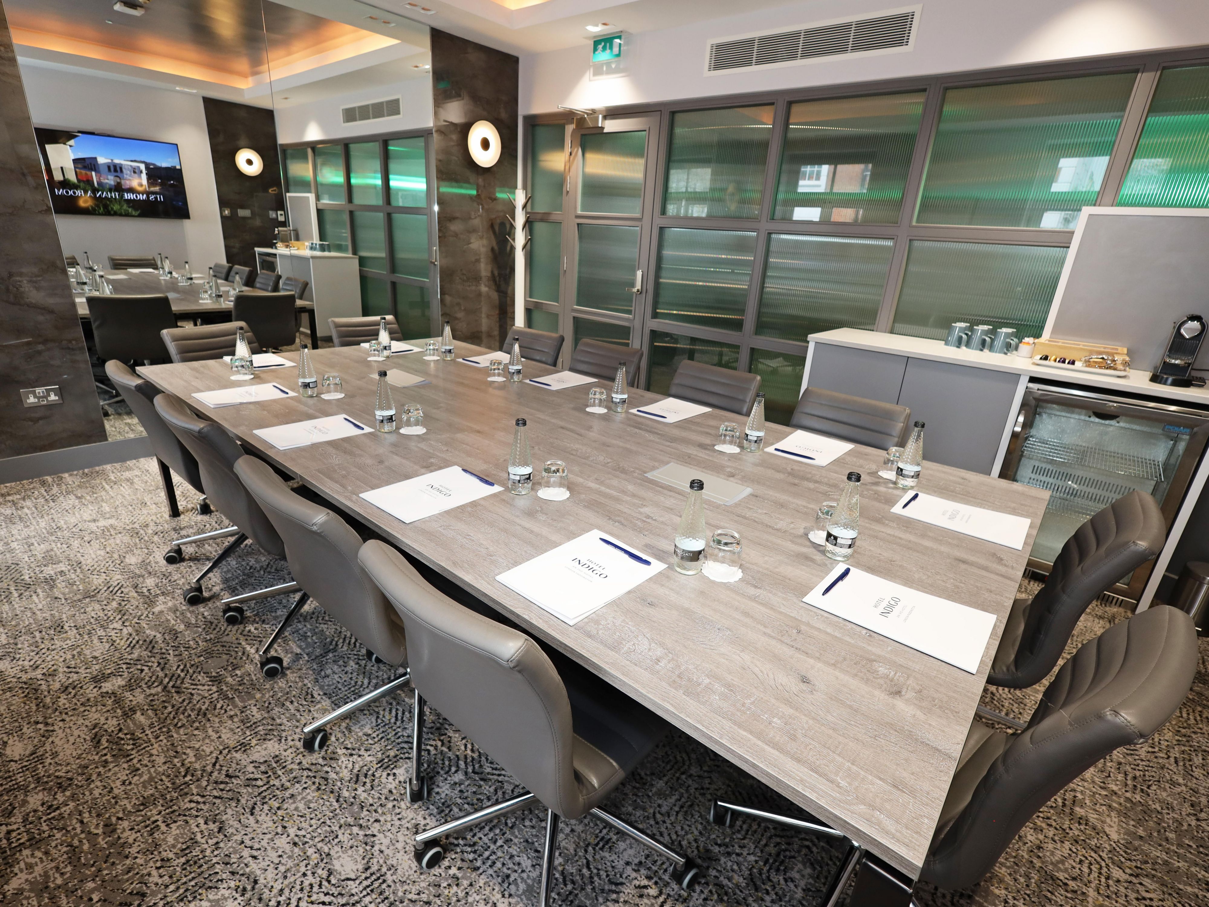 Conference room perfect for meetings and private dining