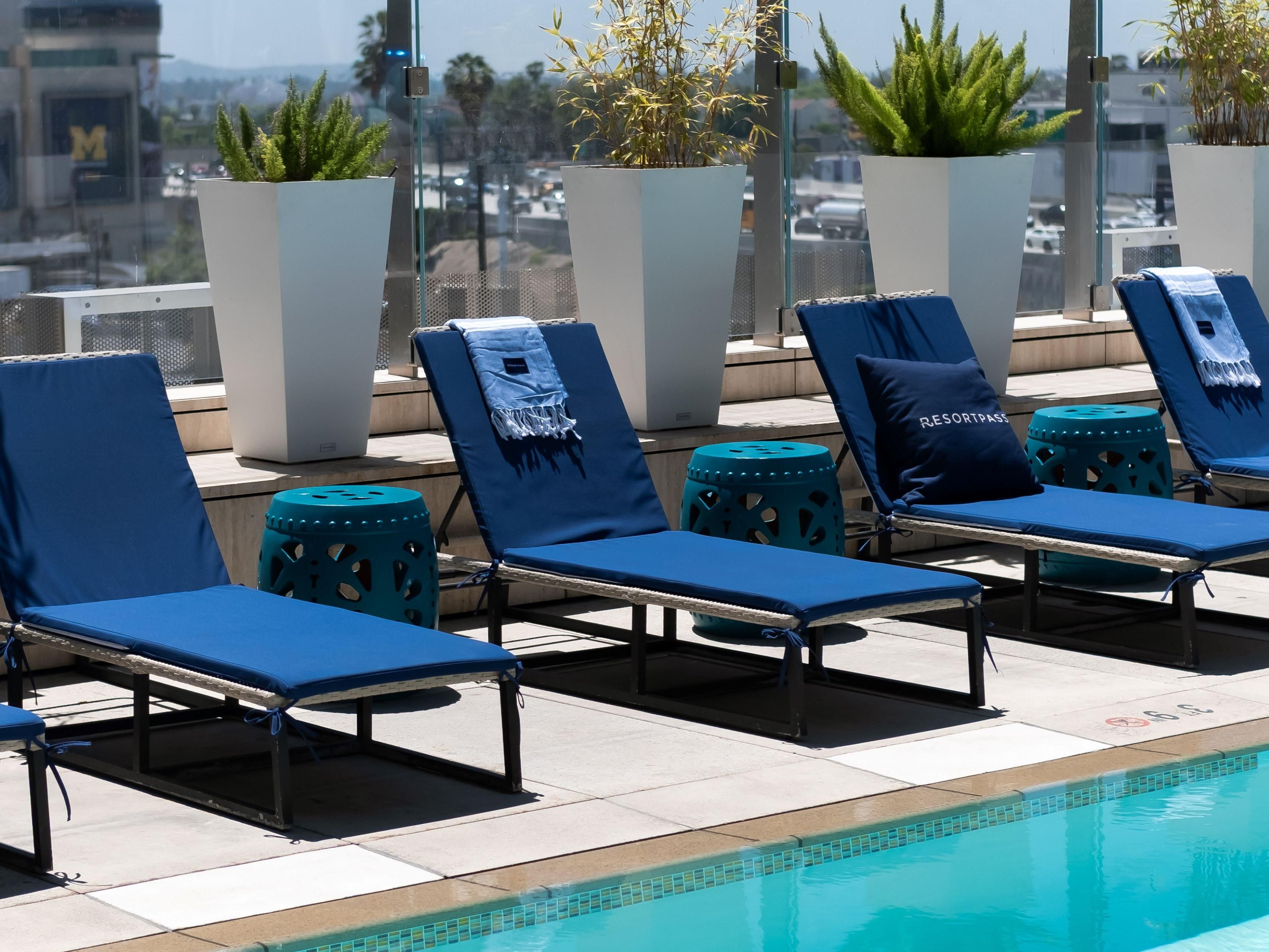 Pool season is year-round in Los Angeles.
