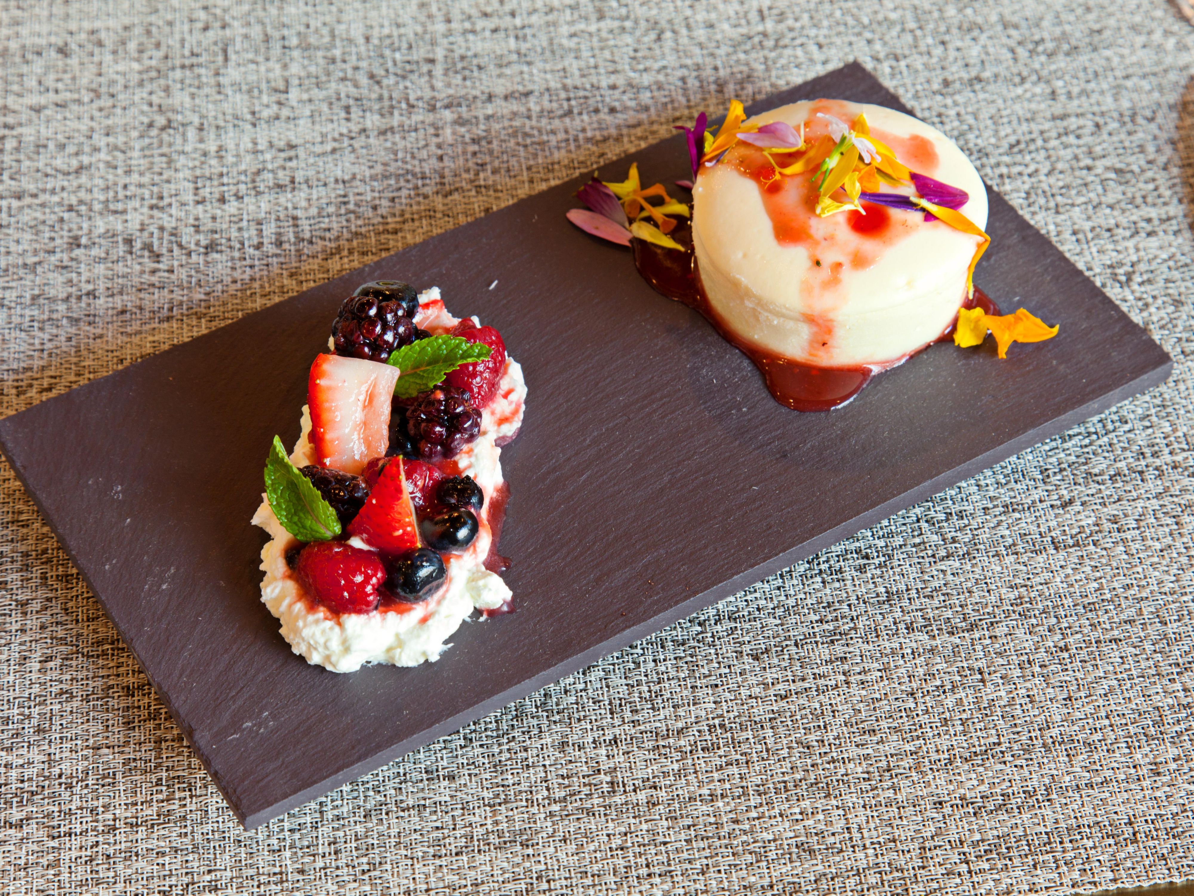We offer an assortment of delicious cuisine options. 