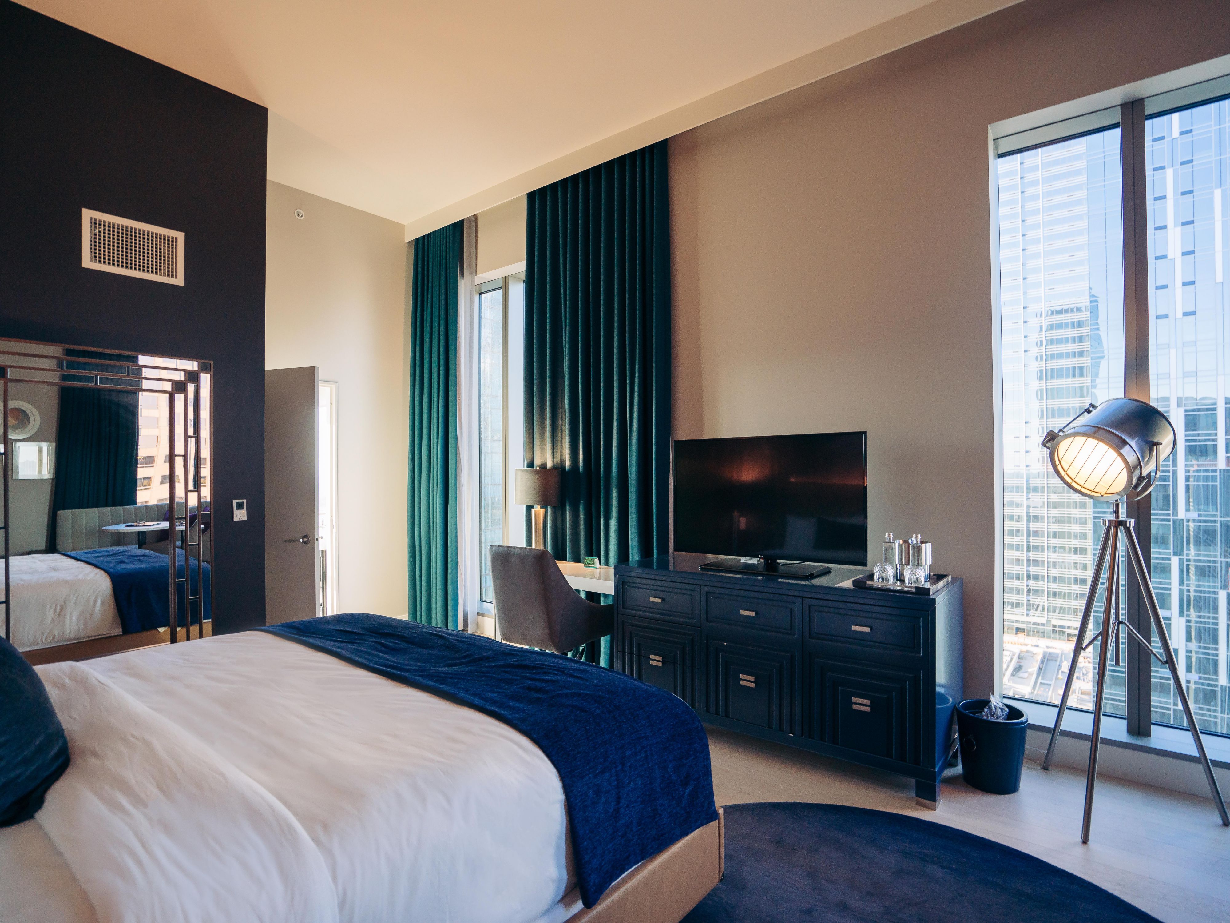 Our junior suite has everything you need for a great night's sleep