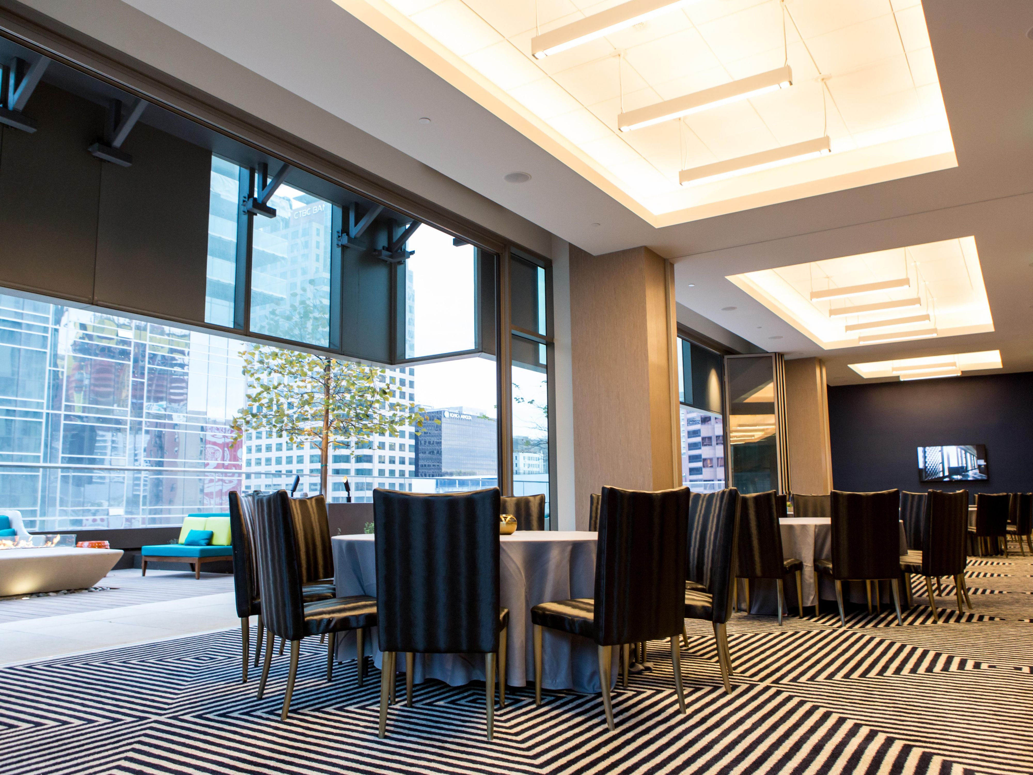 A perfect space for your social and business events.