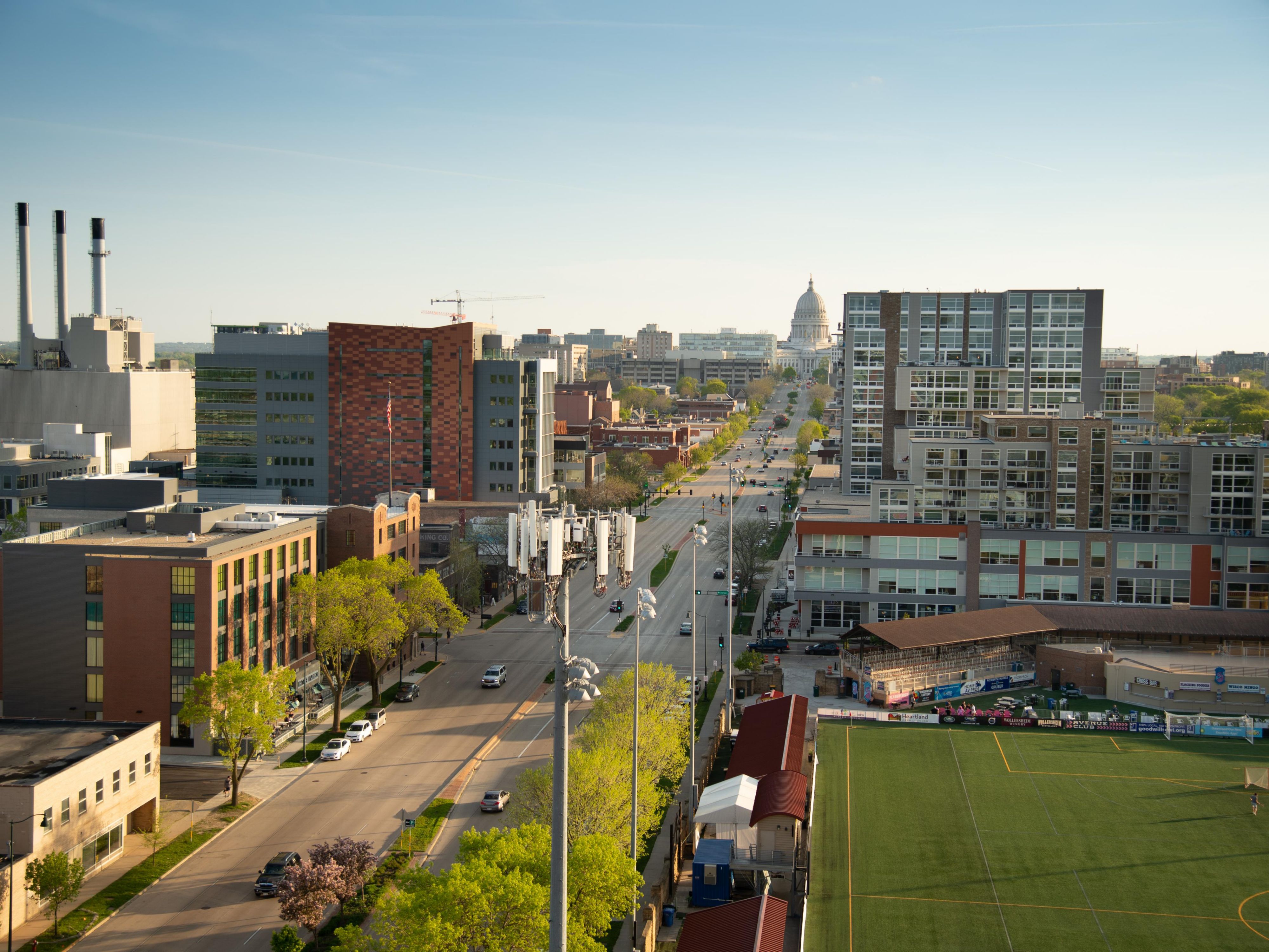 Outside our doors, you will find the ultimate Madison experience all within walking distance. We are directly across from Breese Stevens Field, and blocks from the capitol, where you can dine and shop to your heart's content. Visit the farmer's market or attend a concert on the square. There is always something happening at The Capitol Square.