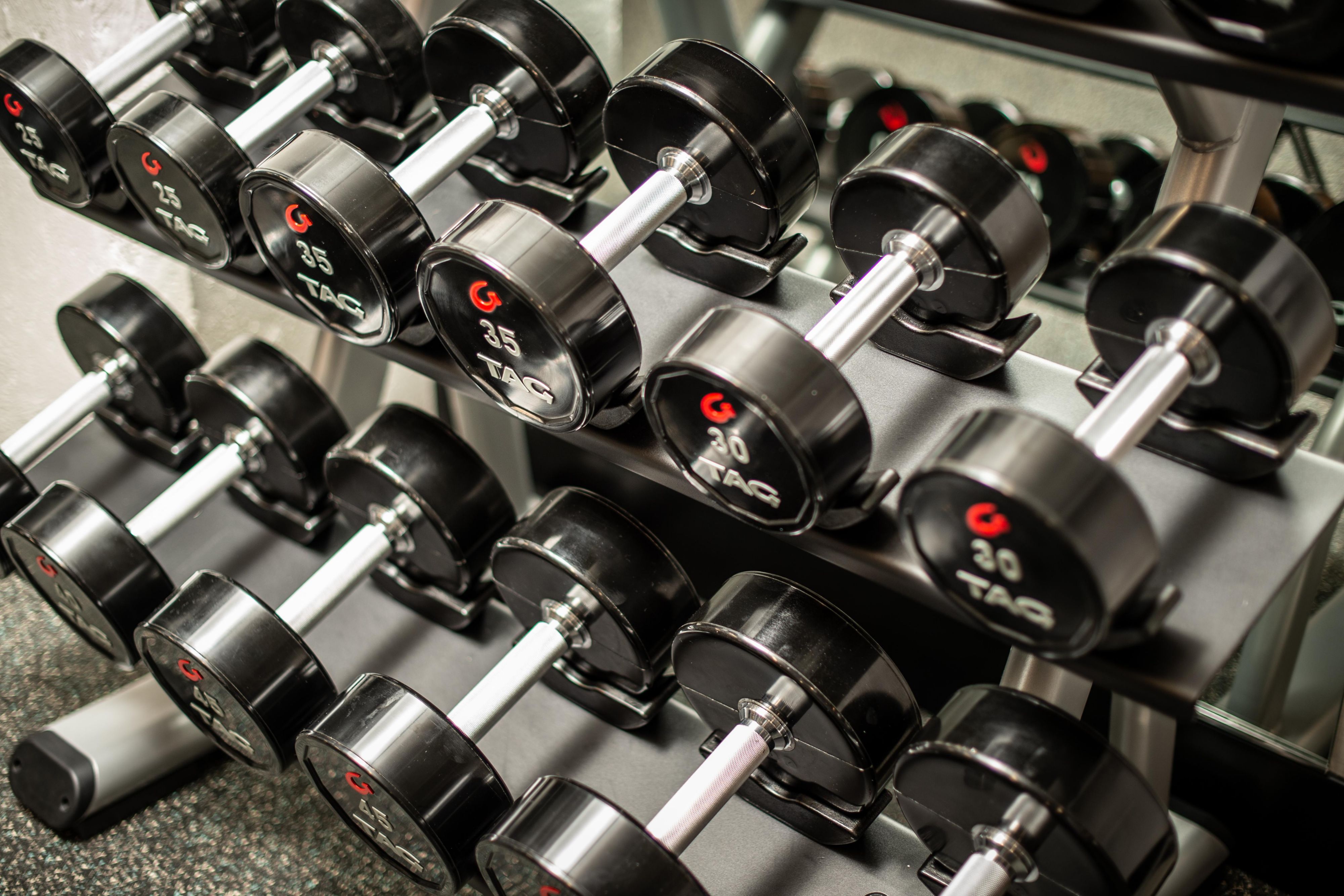 During your stay, enjoy our large Fitness Center located in our lower level. Open 24-hours, we have towels, complimentary earbuds for our cardio equipment should you need it, and a water bottle fill station all available to you.