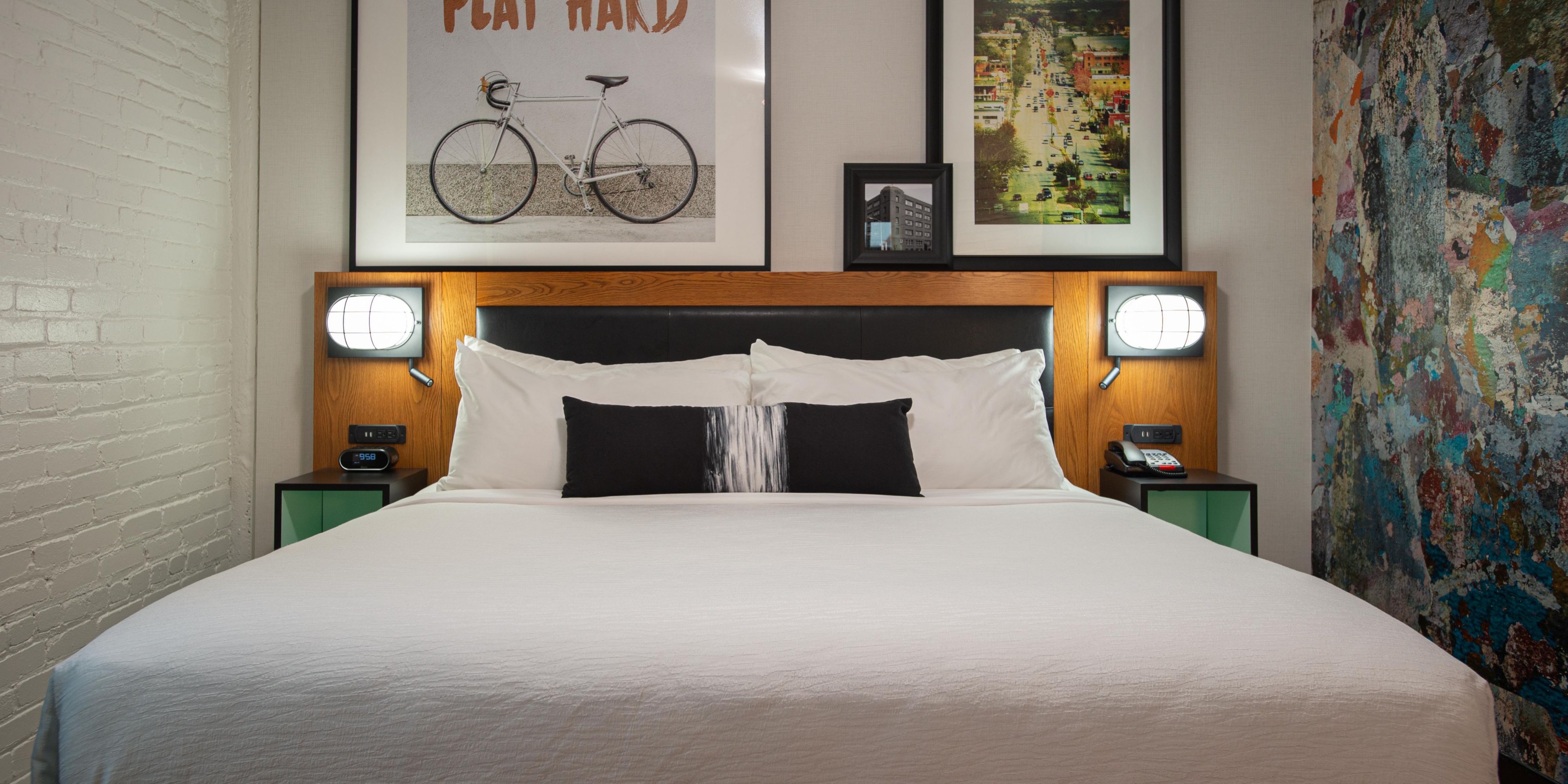 Executive King Suite sleeping area