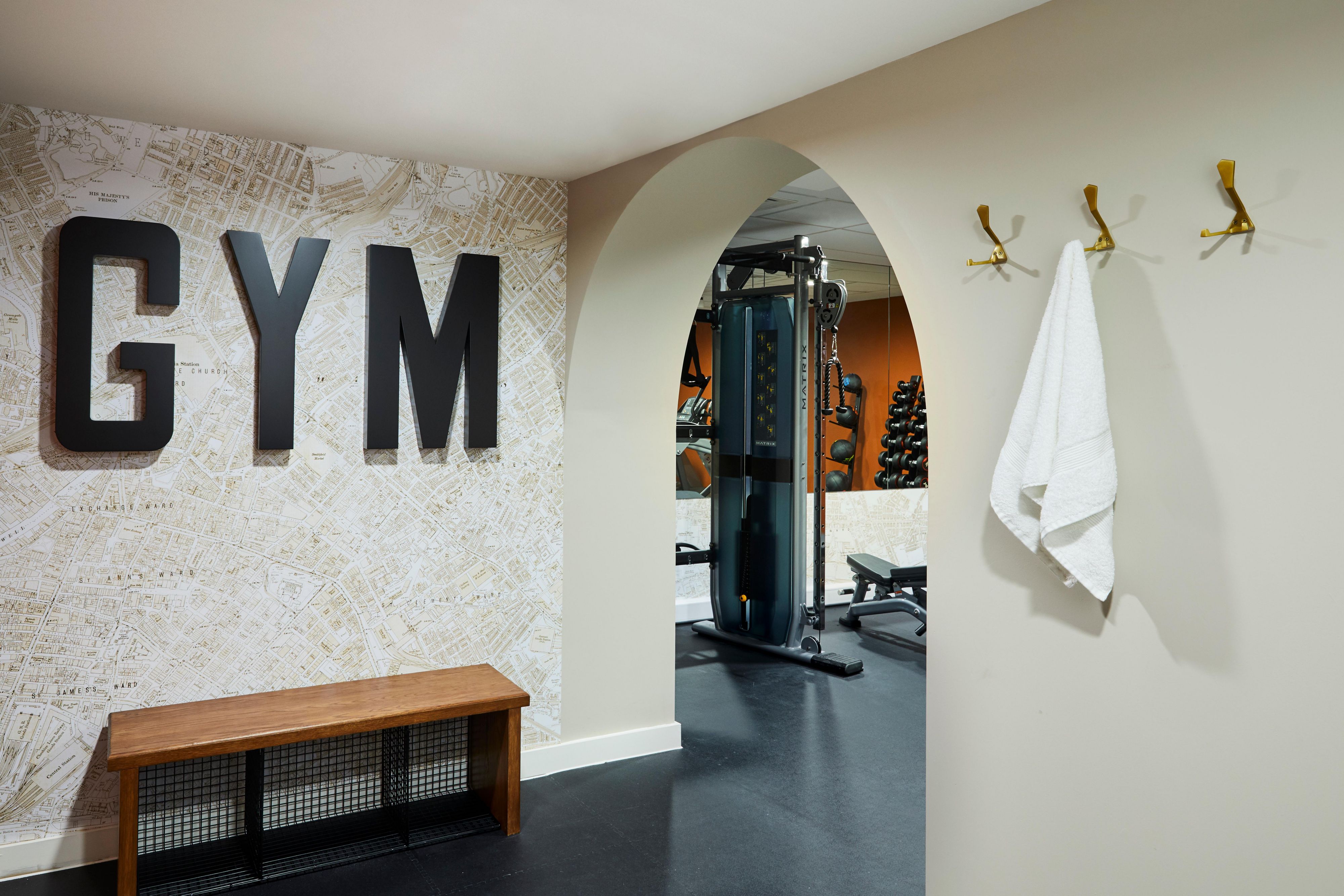 Choose from the option of letting off some steam in our on-site modern fitness suite, available free of charge to our overnight guests; or indulge yourself with a day pass at our partnered gym Nuffield Health Manchester Printworks, including access to a sauna and swimming pool. Please ask at reception for further information.