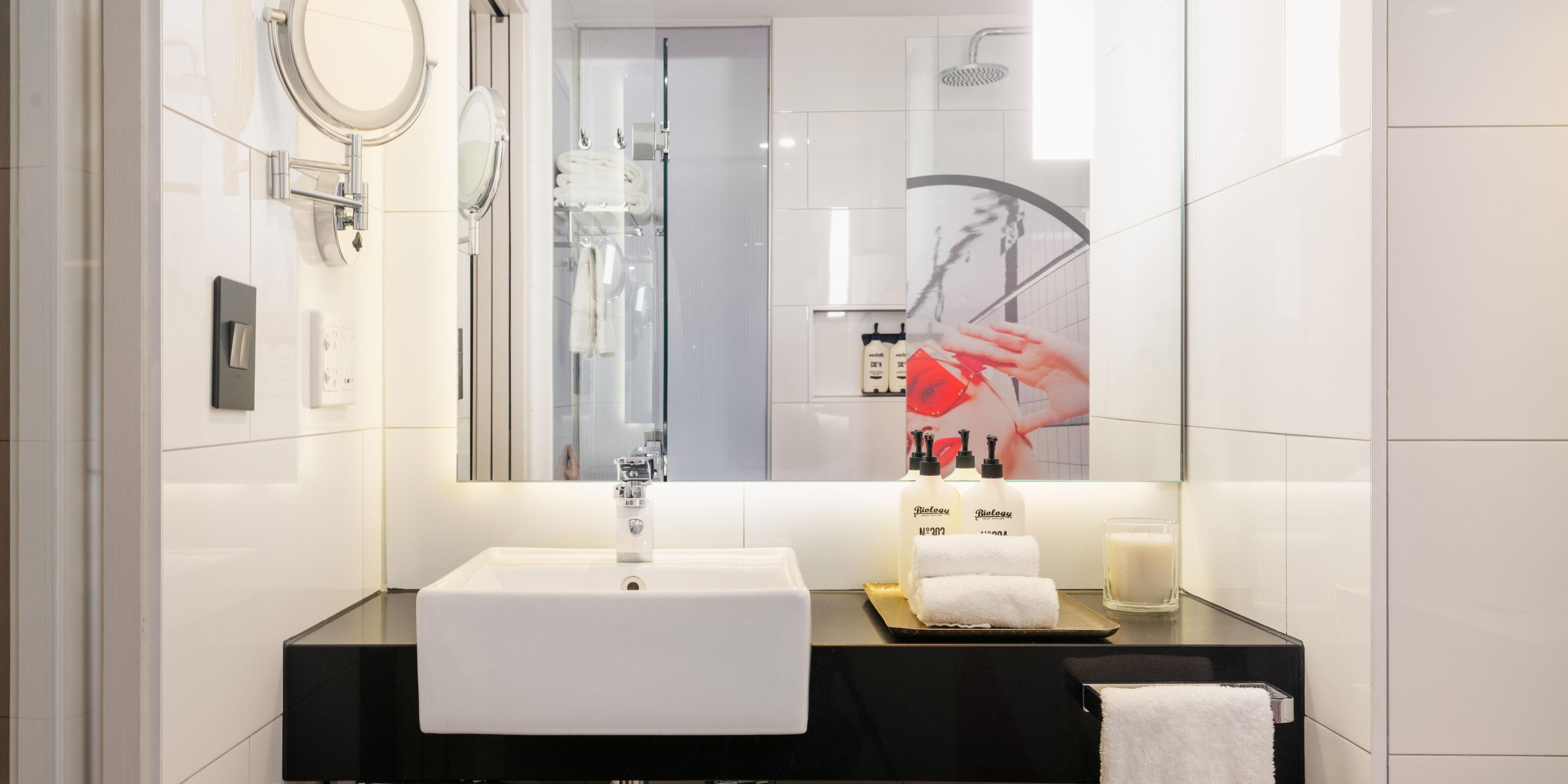 Bathroom at Hotel Indigo Melbourne on Flinders