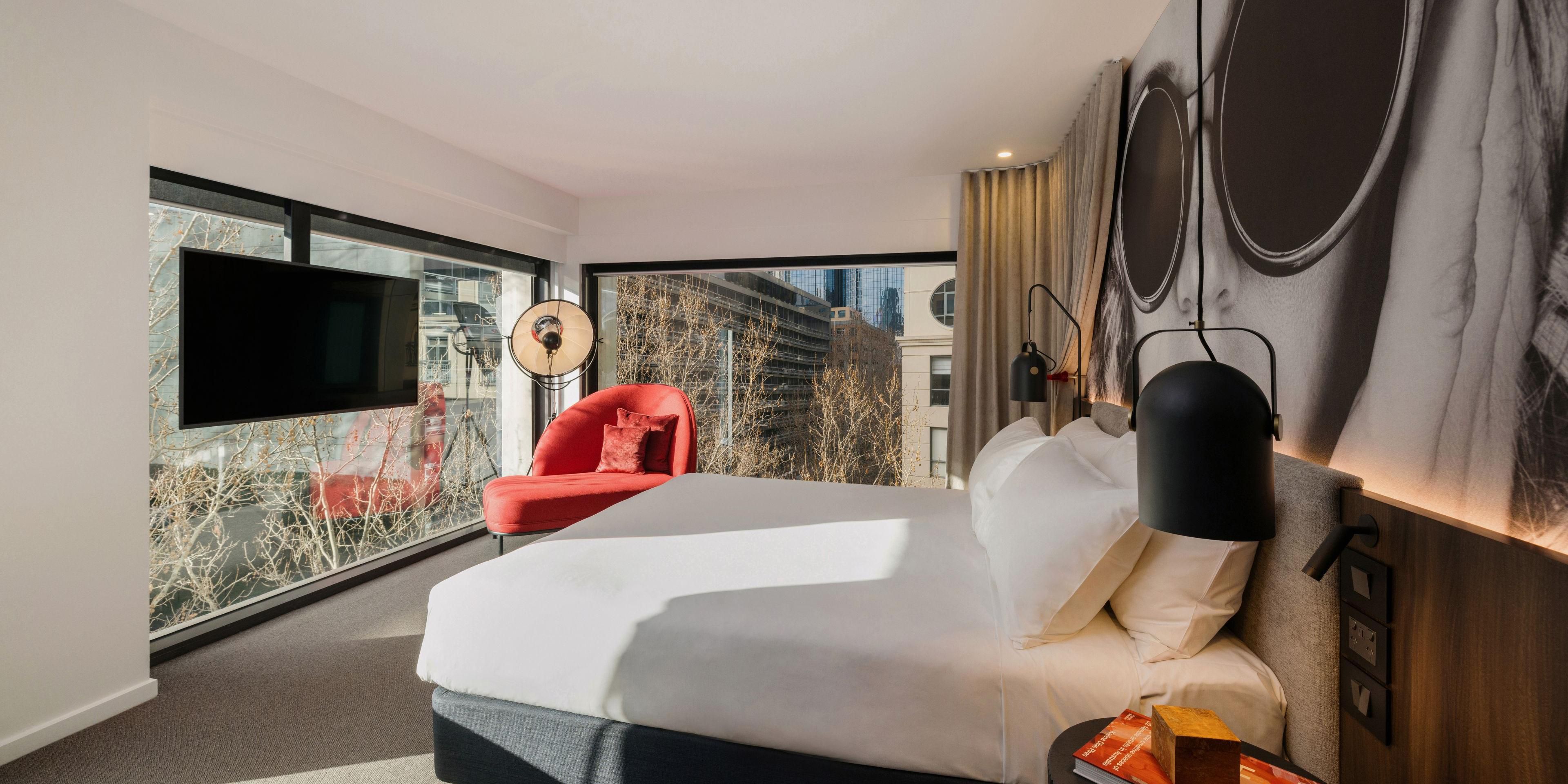 Cast your eyes over our neighbourhood from your corner suite