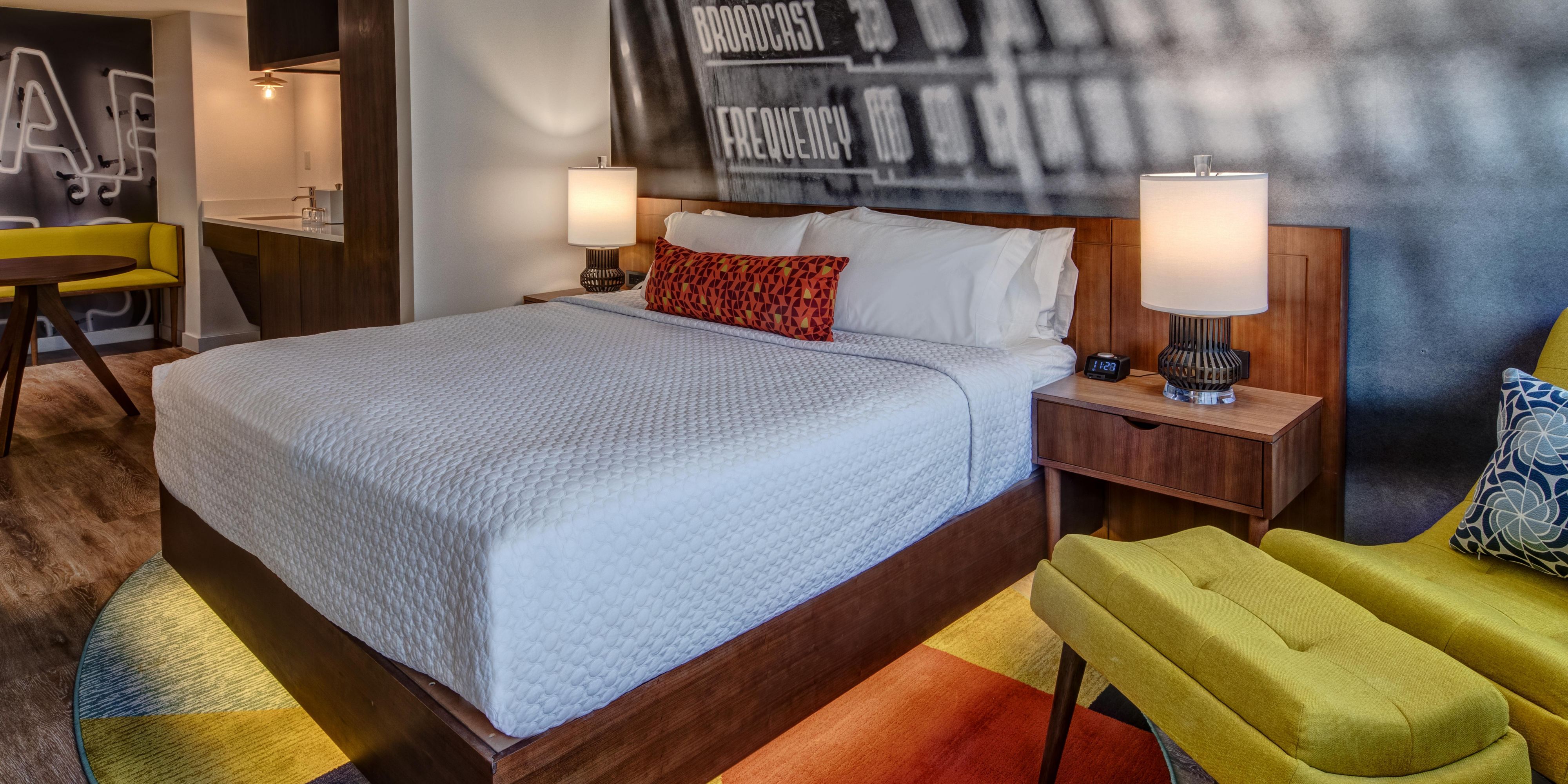 Relax after a Memphis Grizzlies game in this feature king room