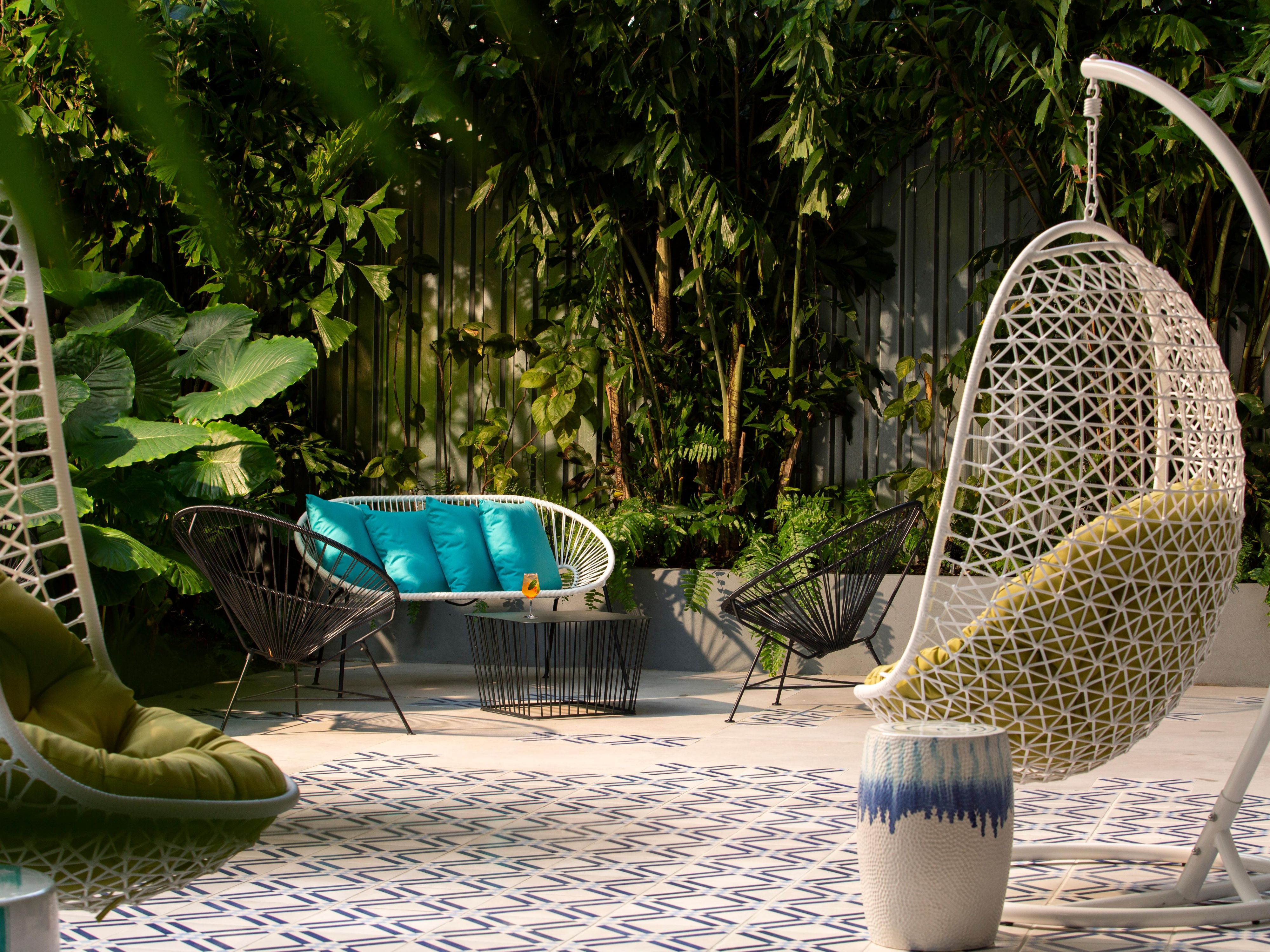 Have a relaxing afternoon by the Terraza.