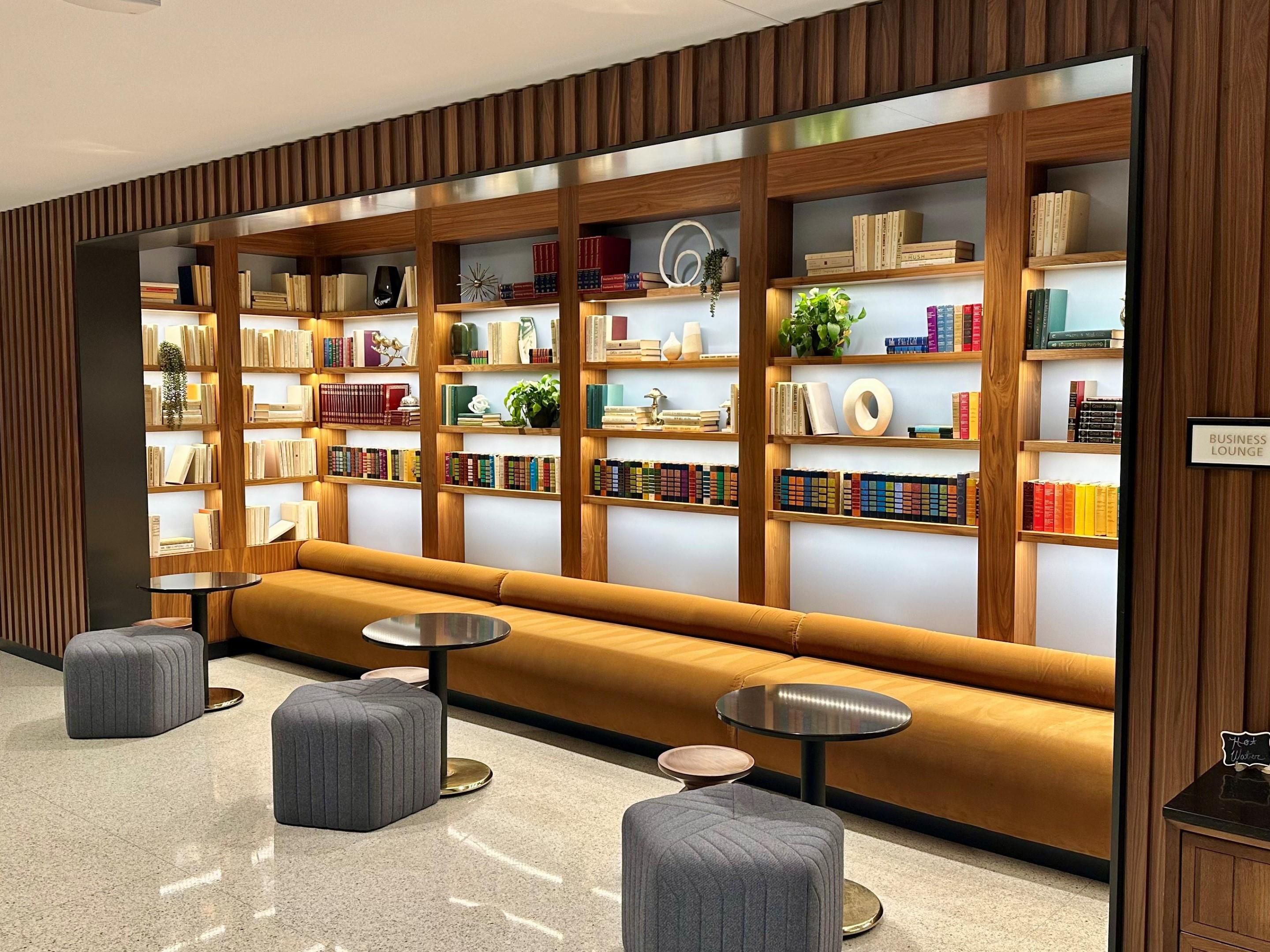 Check off your to do list in our comfortable business lounge