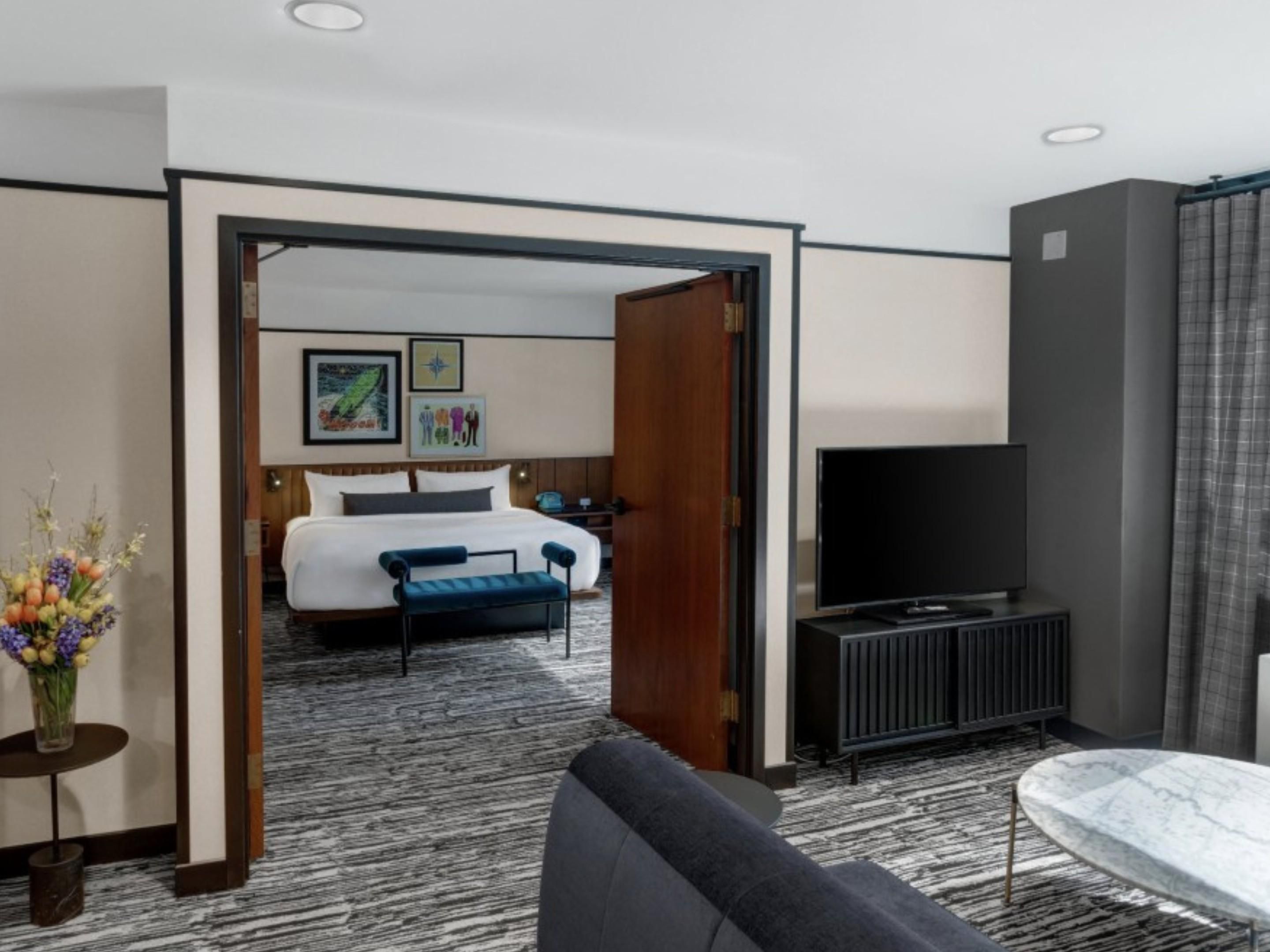 Suite Escape with Elevated Comfort and Views of Capella Tower