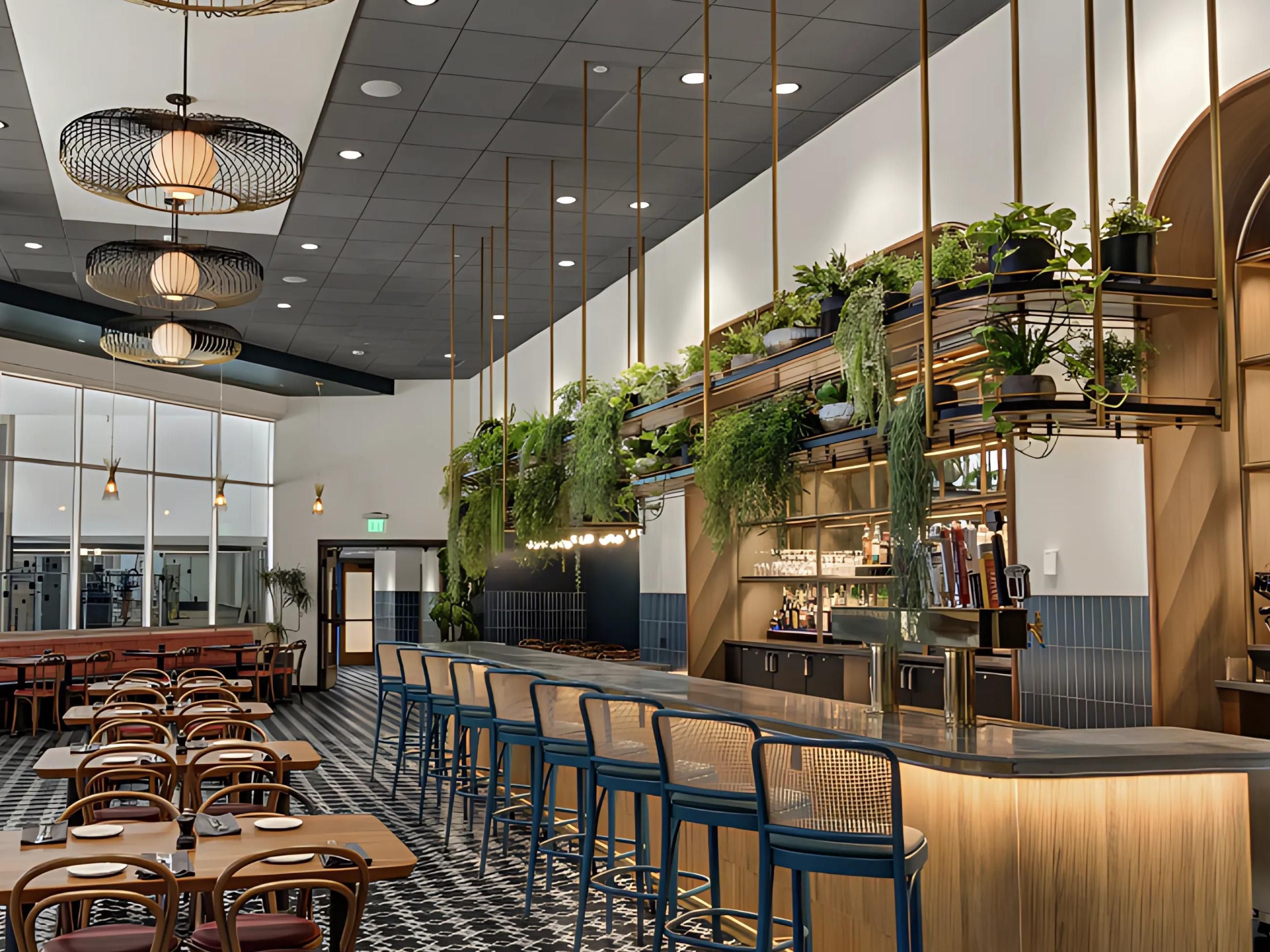 The Star Bistro's built in bar is perfect for private events