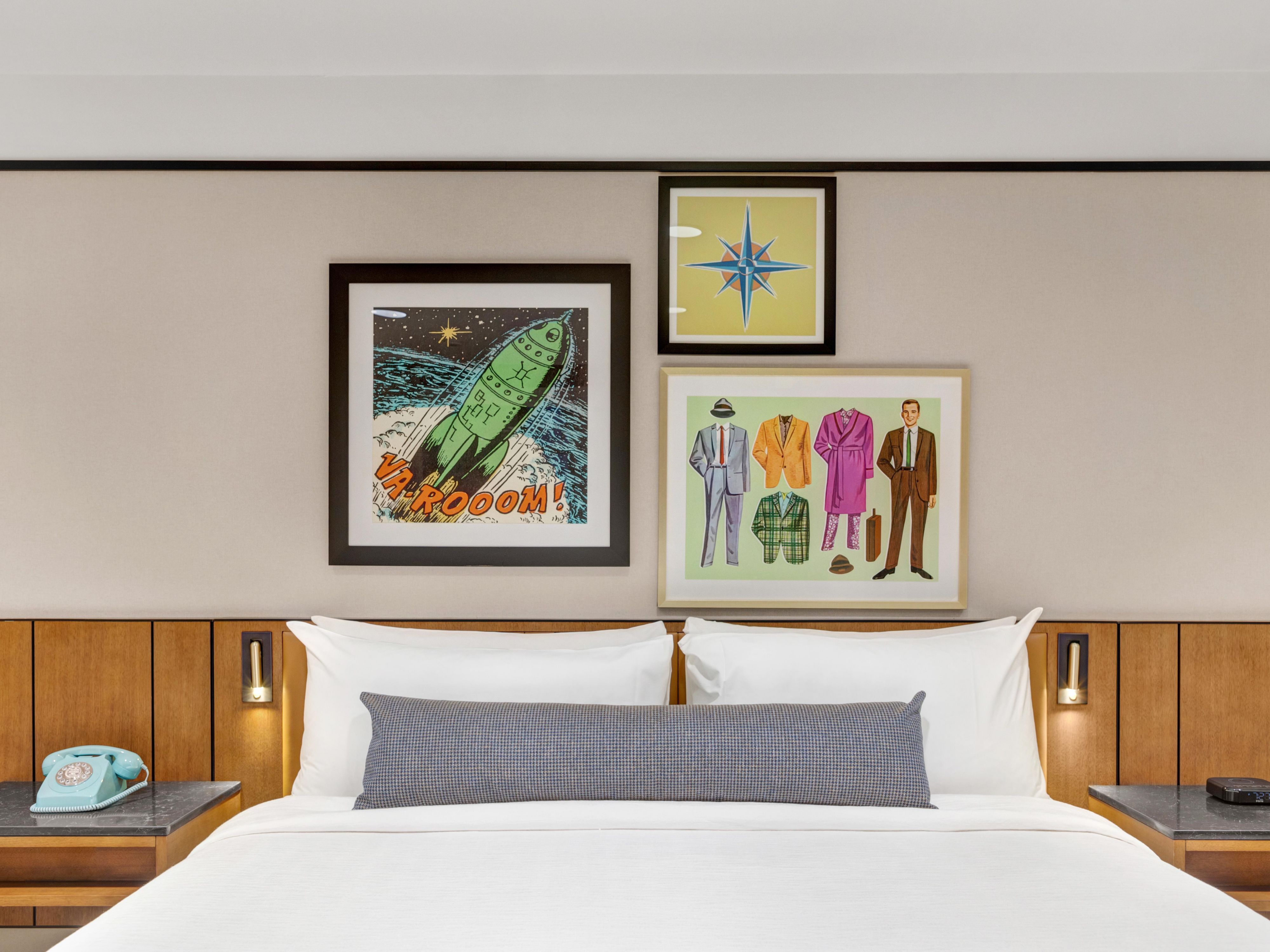 Art Inspired by the green plaid jackets of the Northstar Inn staff