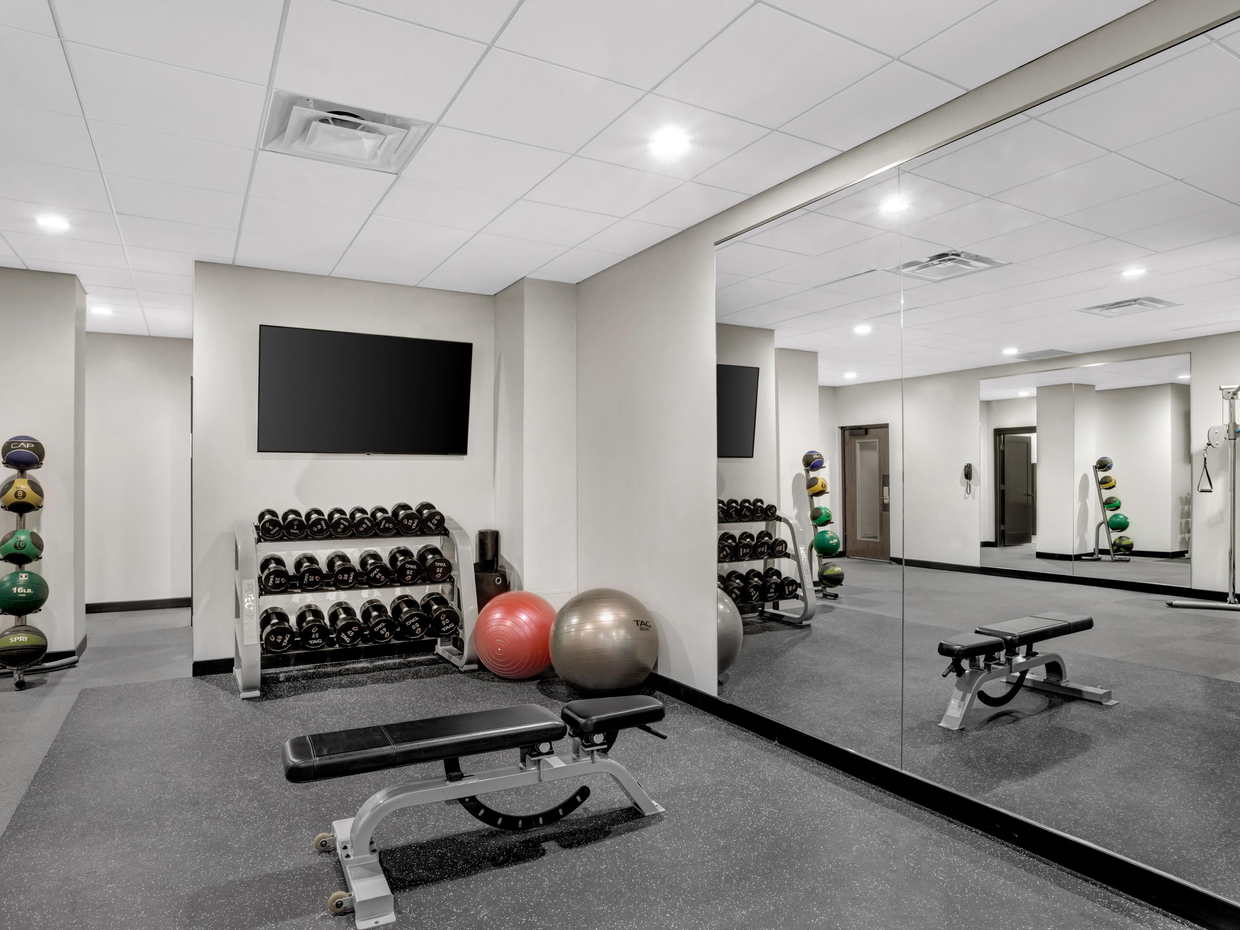 Our fitness studio is open 24 hours, 7 days a week