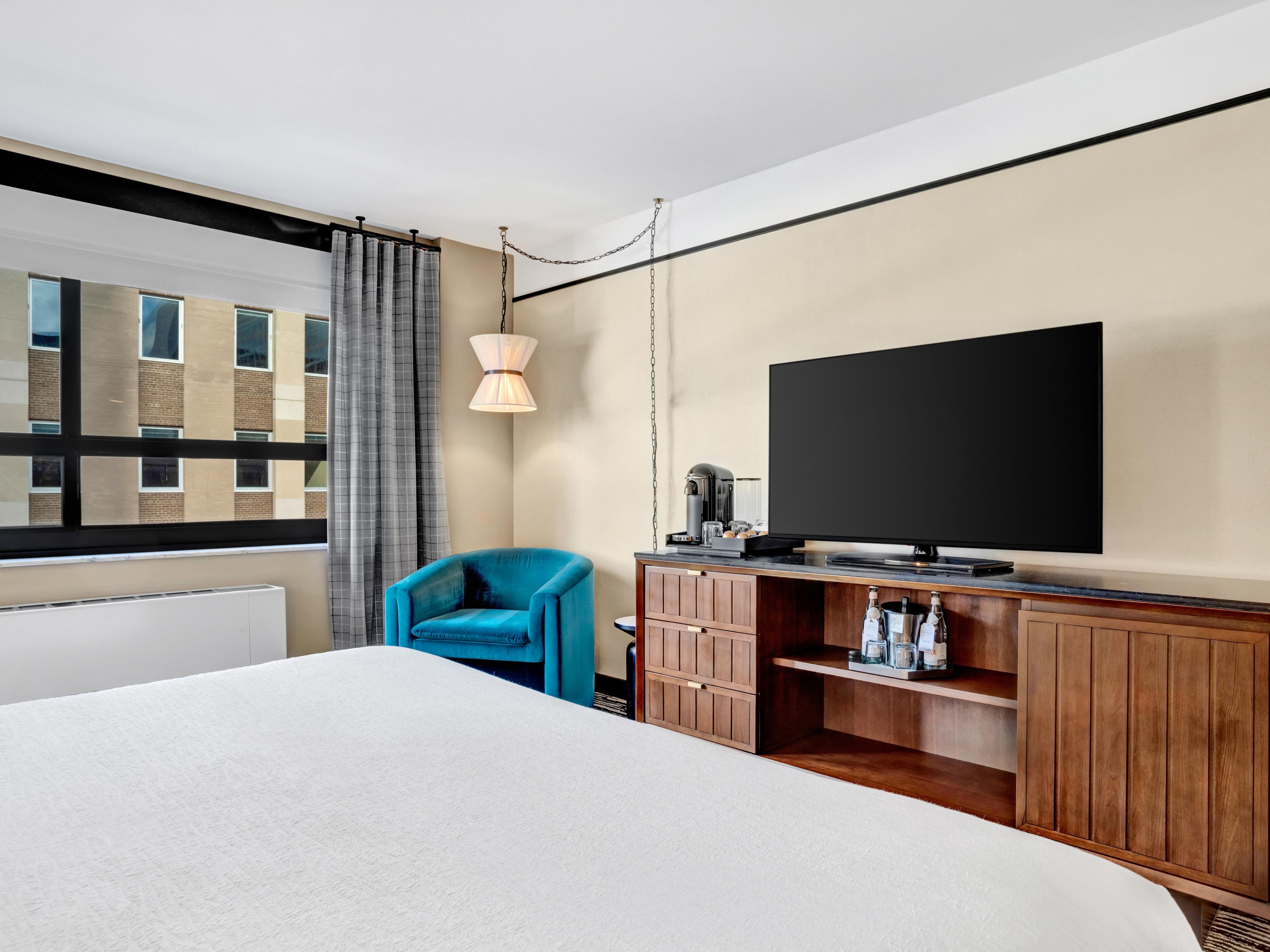 Your favorites stay fresh with in-room mini fridges.