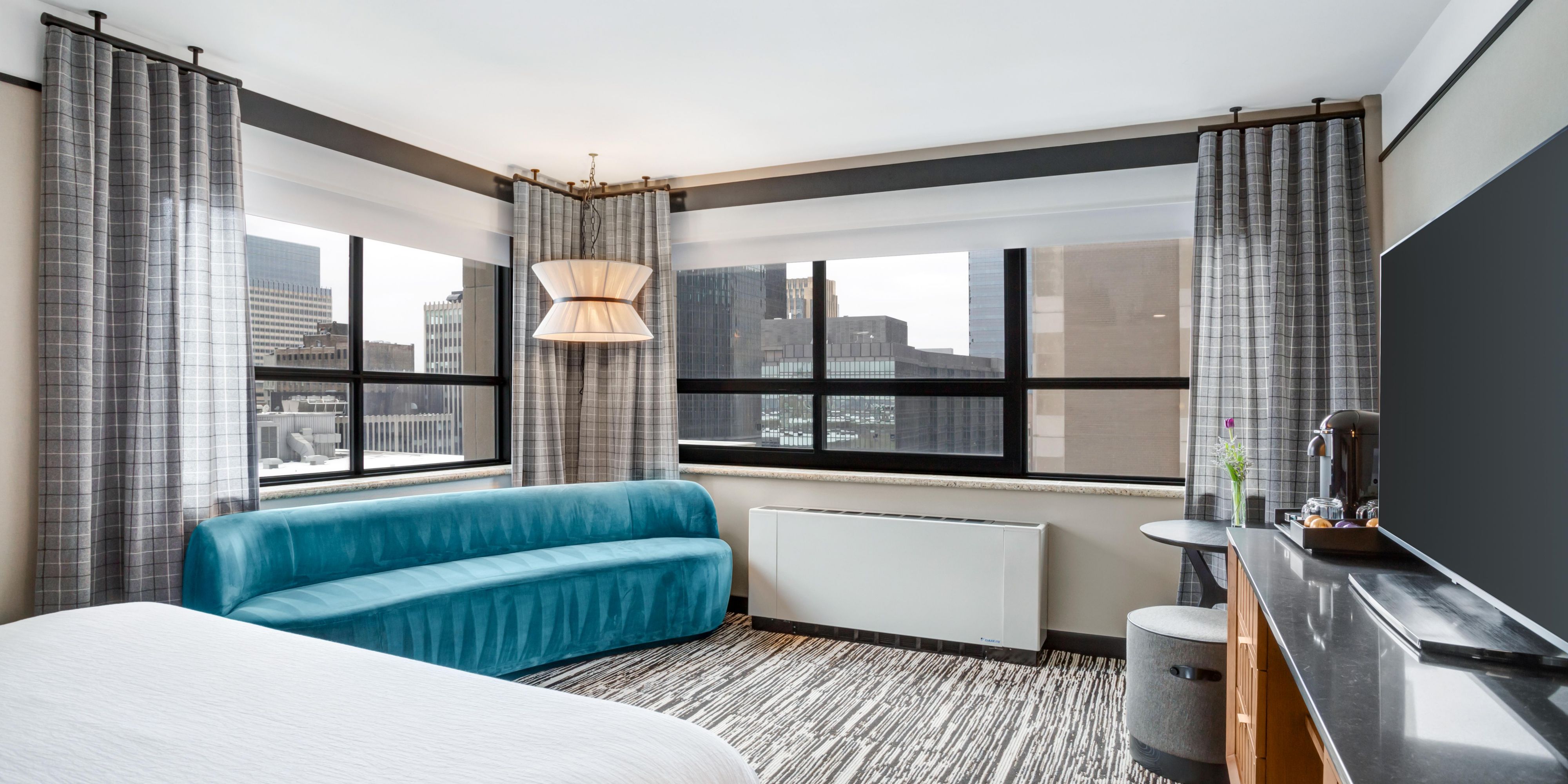Target, IDS, and Foshay Tower views from our highest floor.