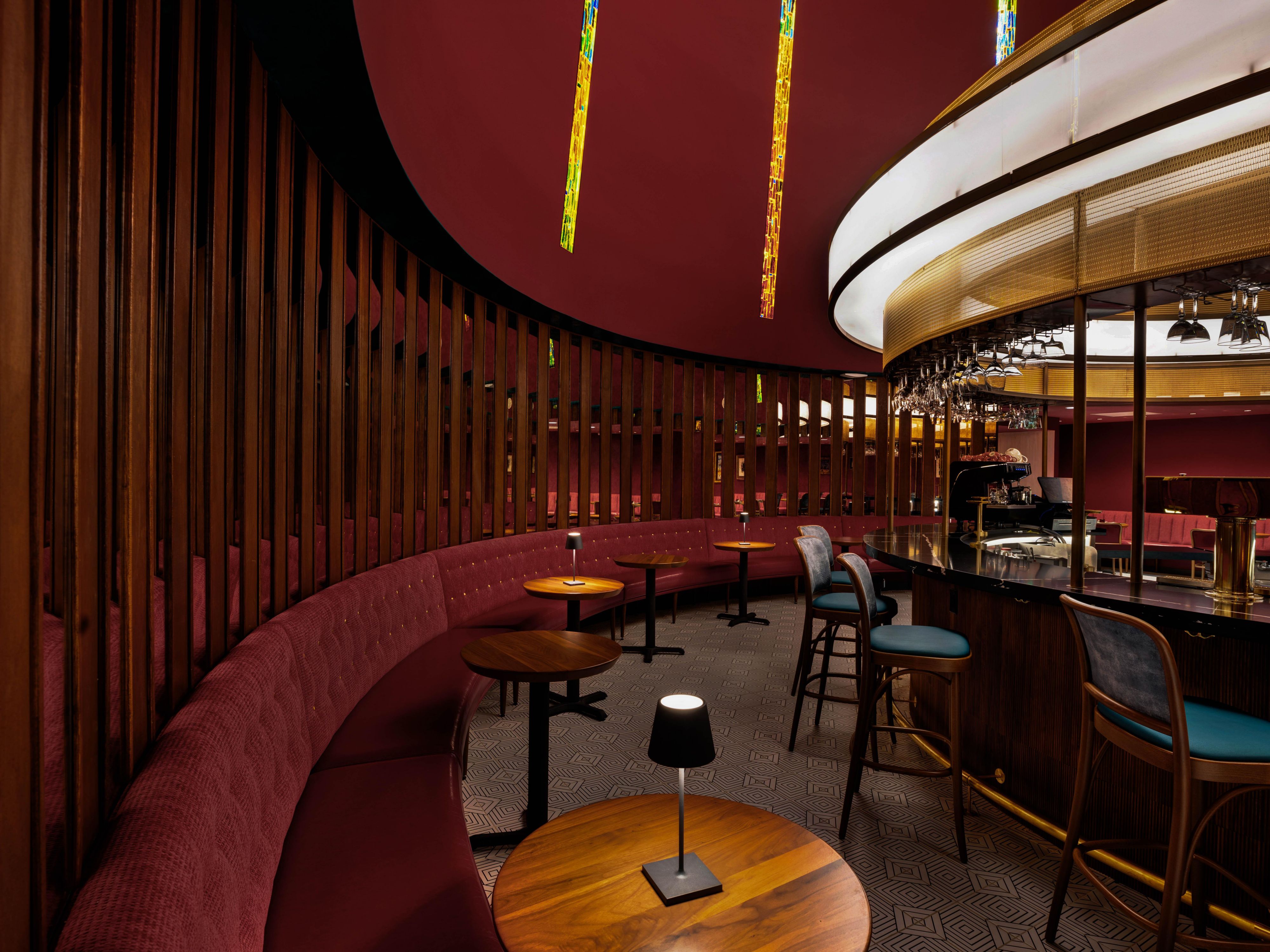 Vintage vibes paired with craft cocktails offered in the Star Bar