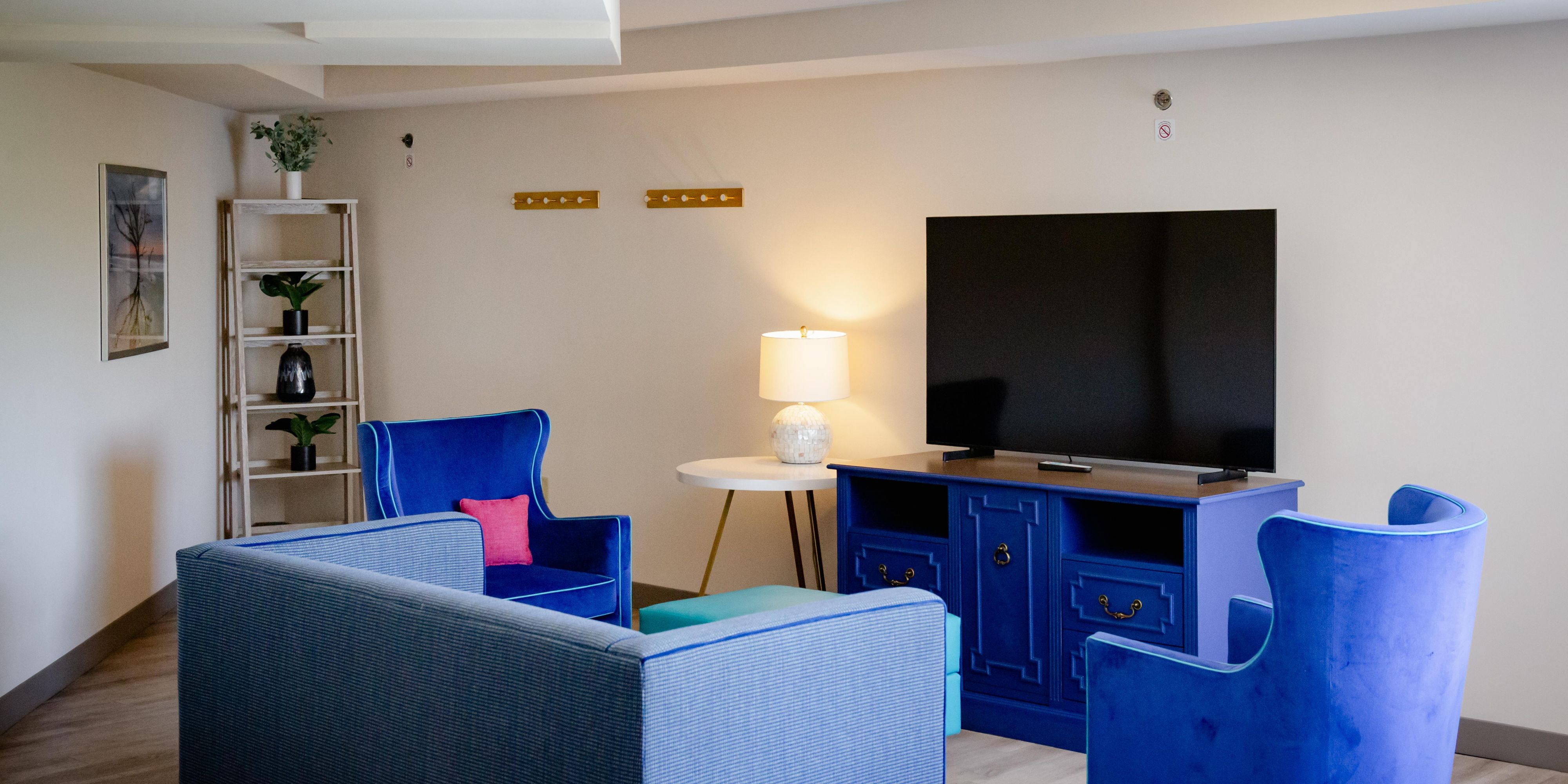 Find extra space to work or relax in our One Bedroom Suite.