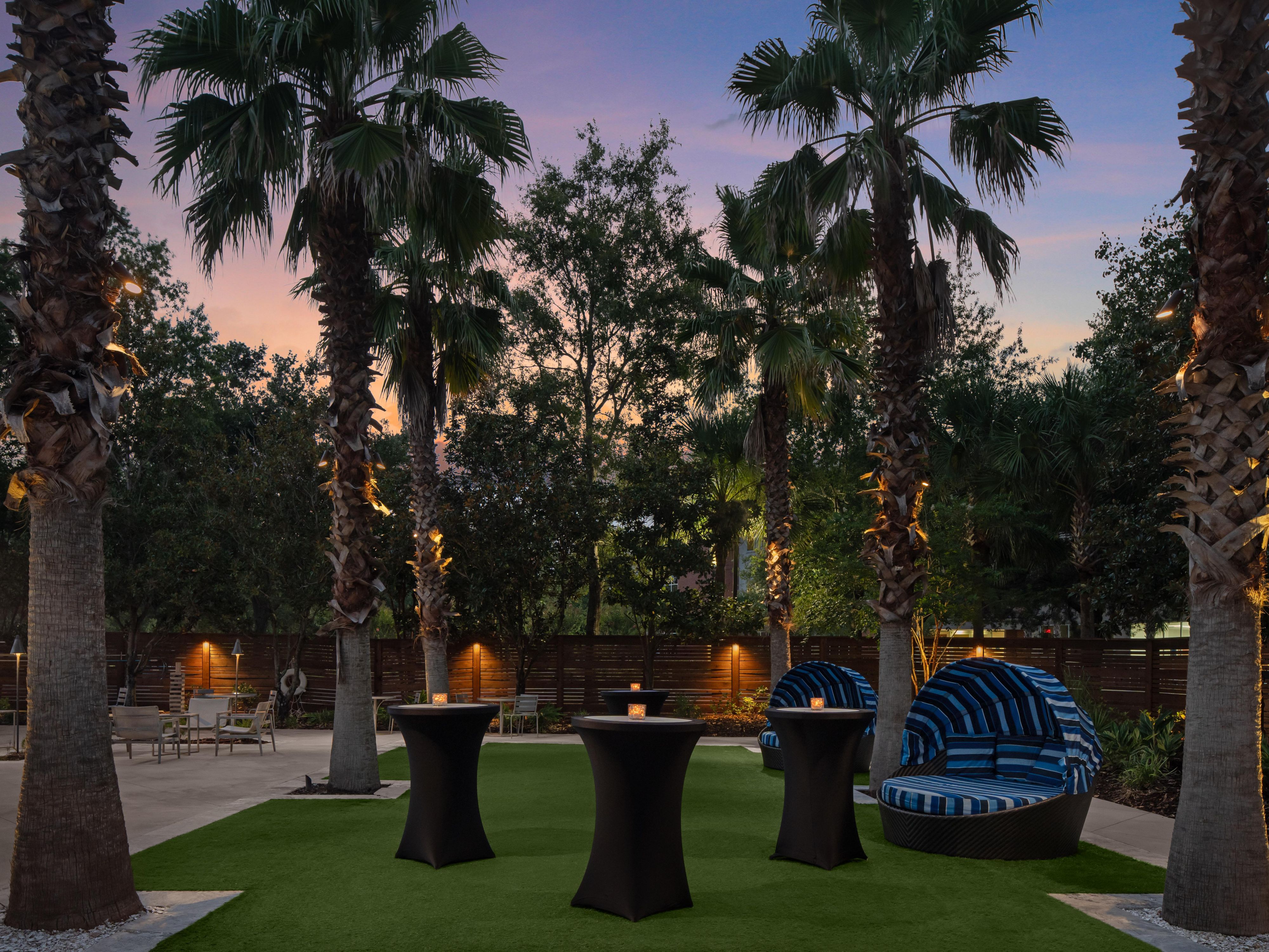 Outdoor Space for Cocktail Reception