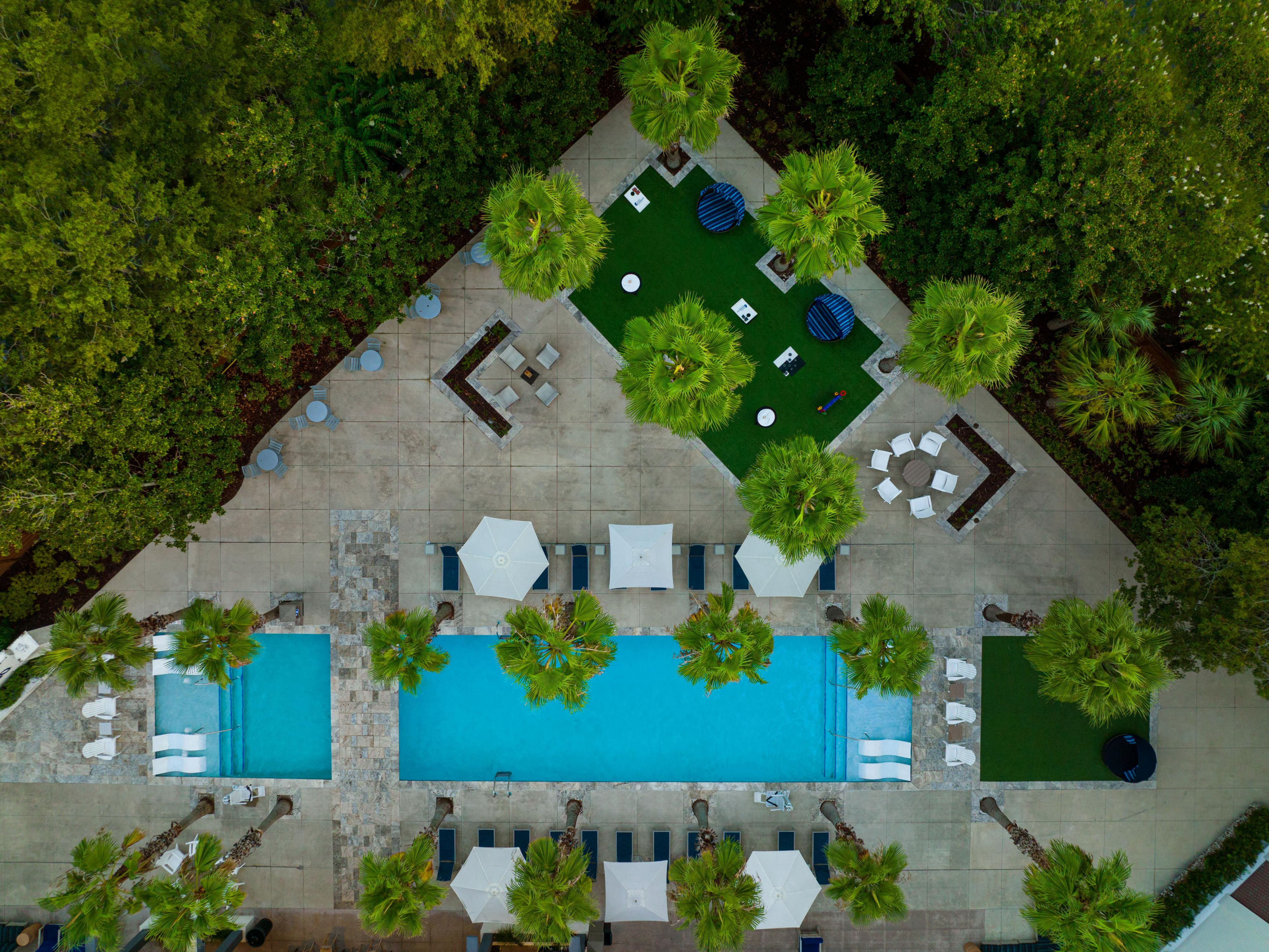 Take a dip in the outdoor pool at Hotel Indigo Mount Pleasant