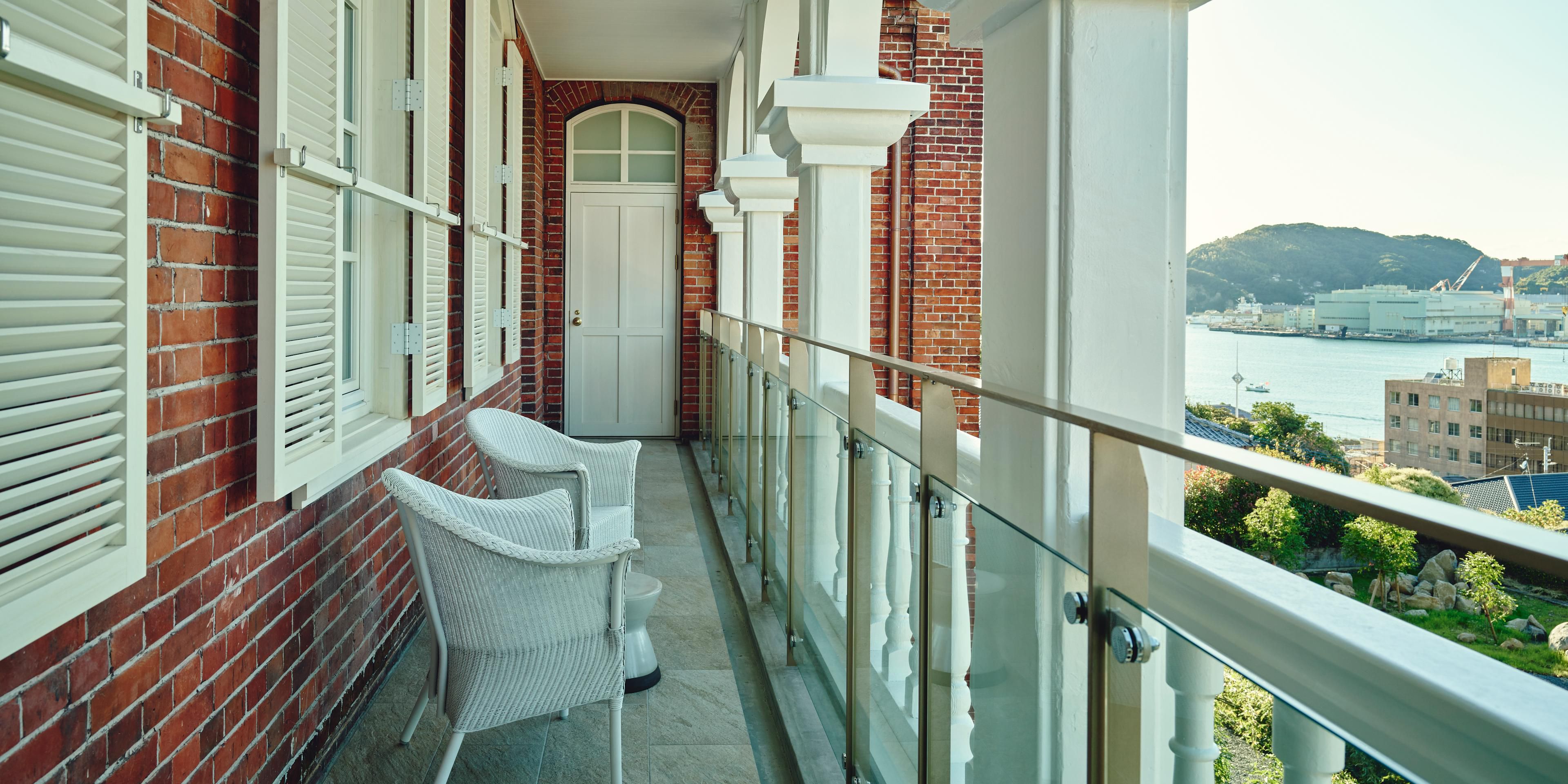 2 Doubles Premium Main Building Terrace