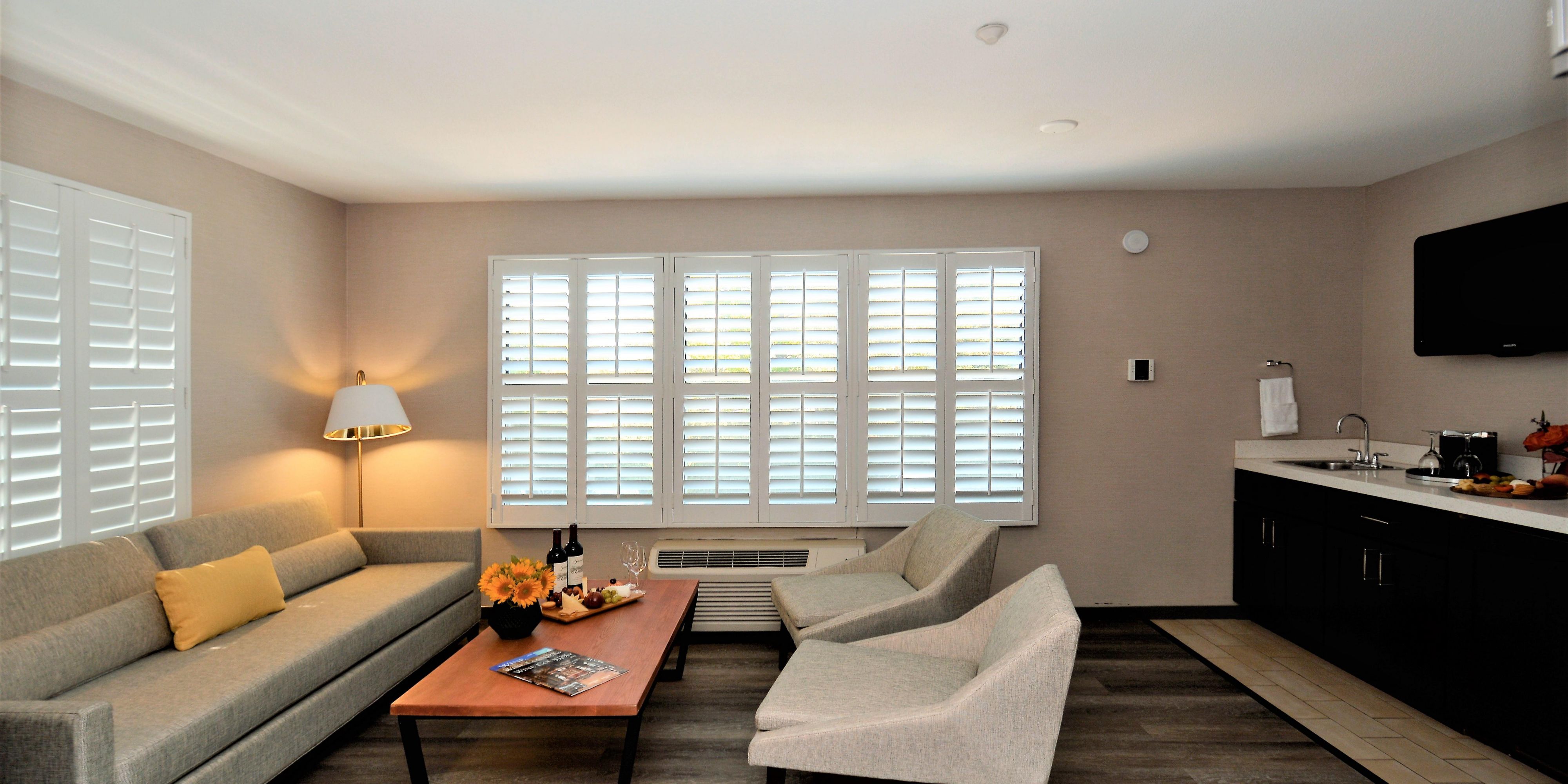 Our Junior Suite has a separate living area.