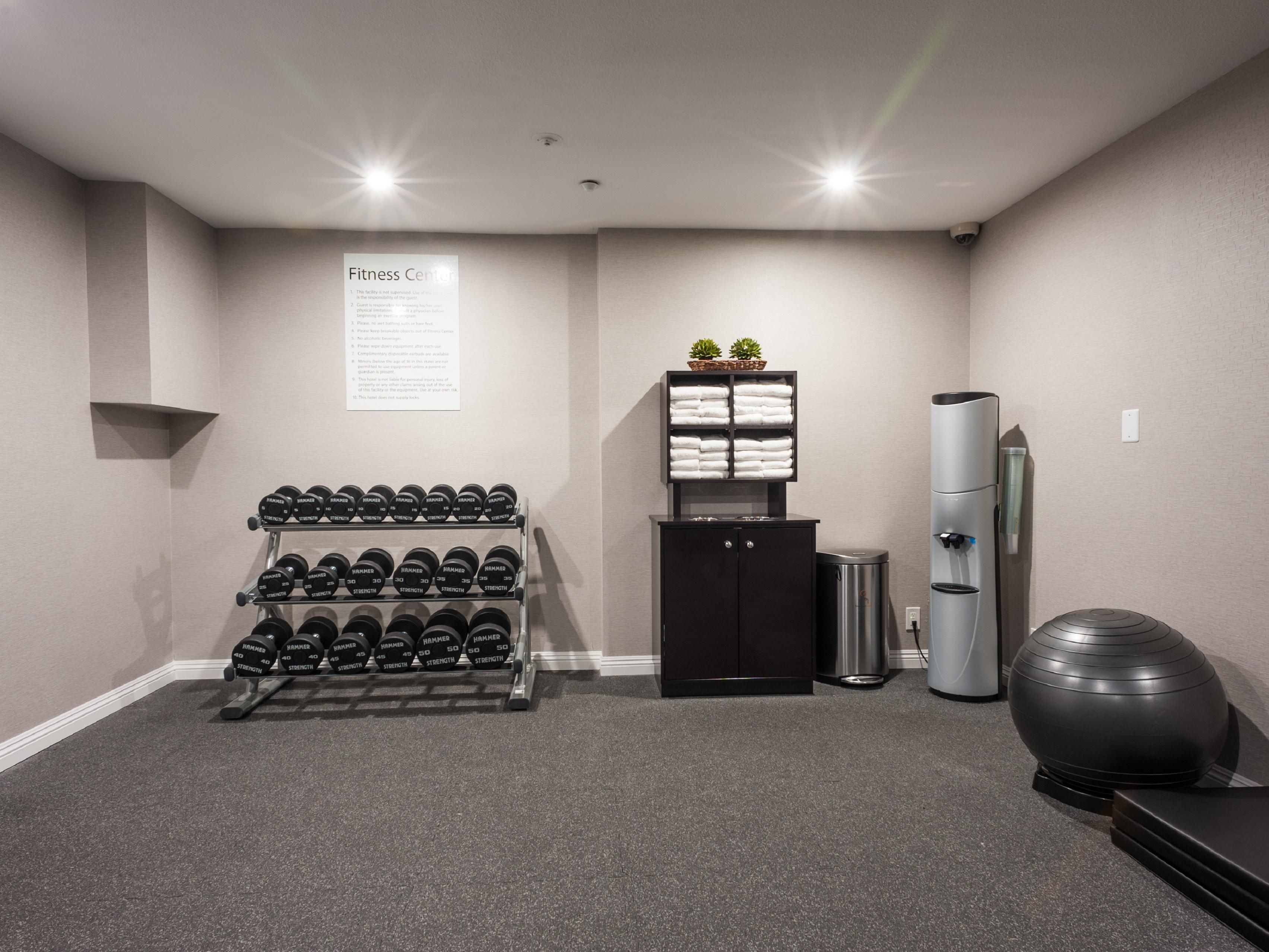 On-site fitness center