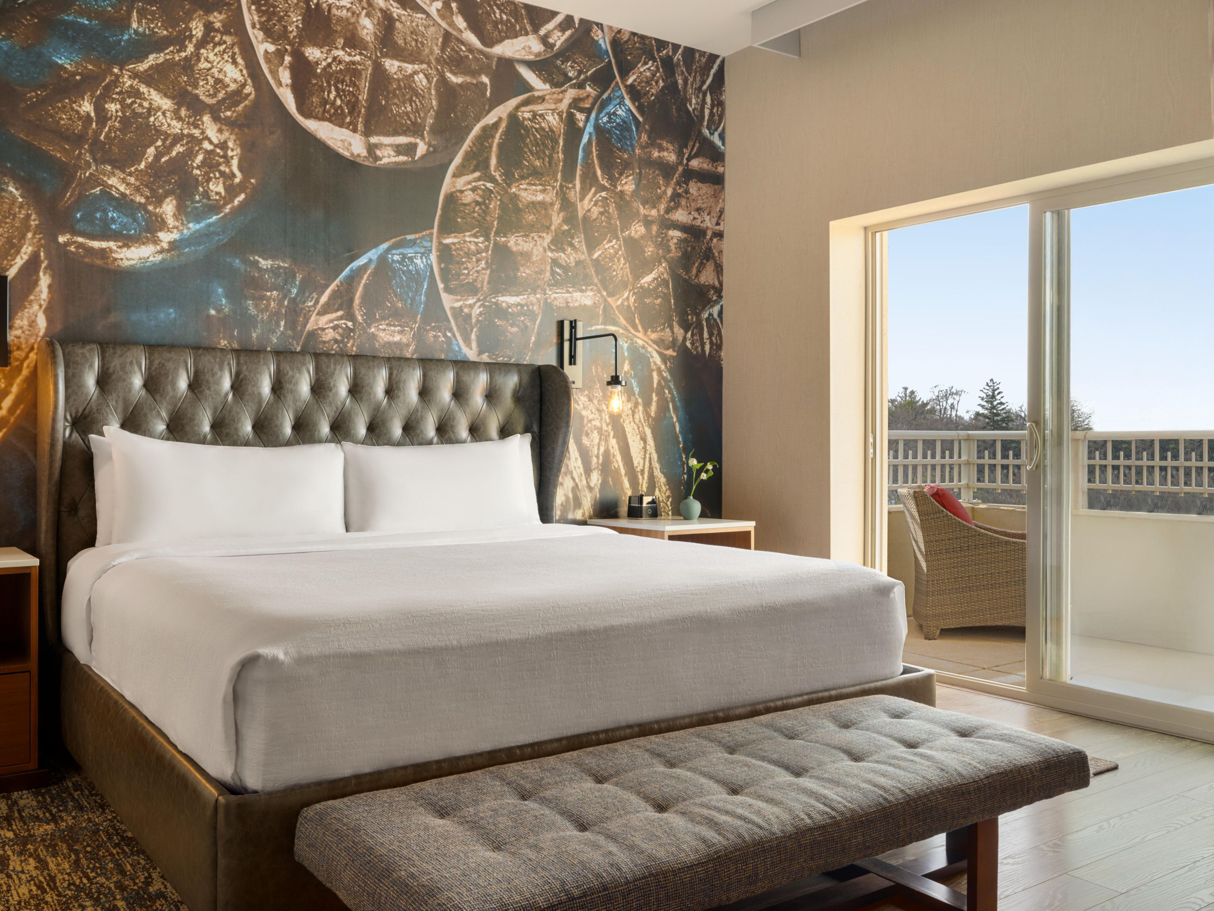 Make yourself at home in our guest rooms.