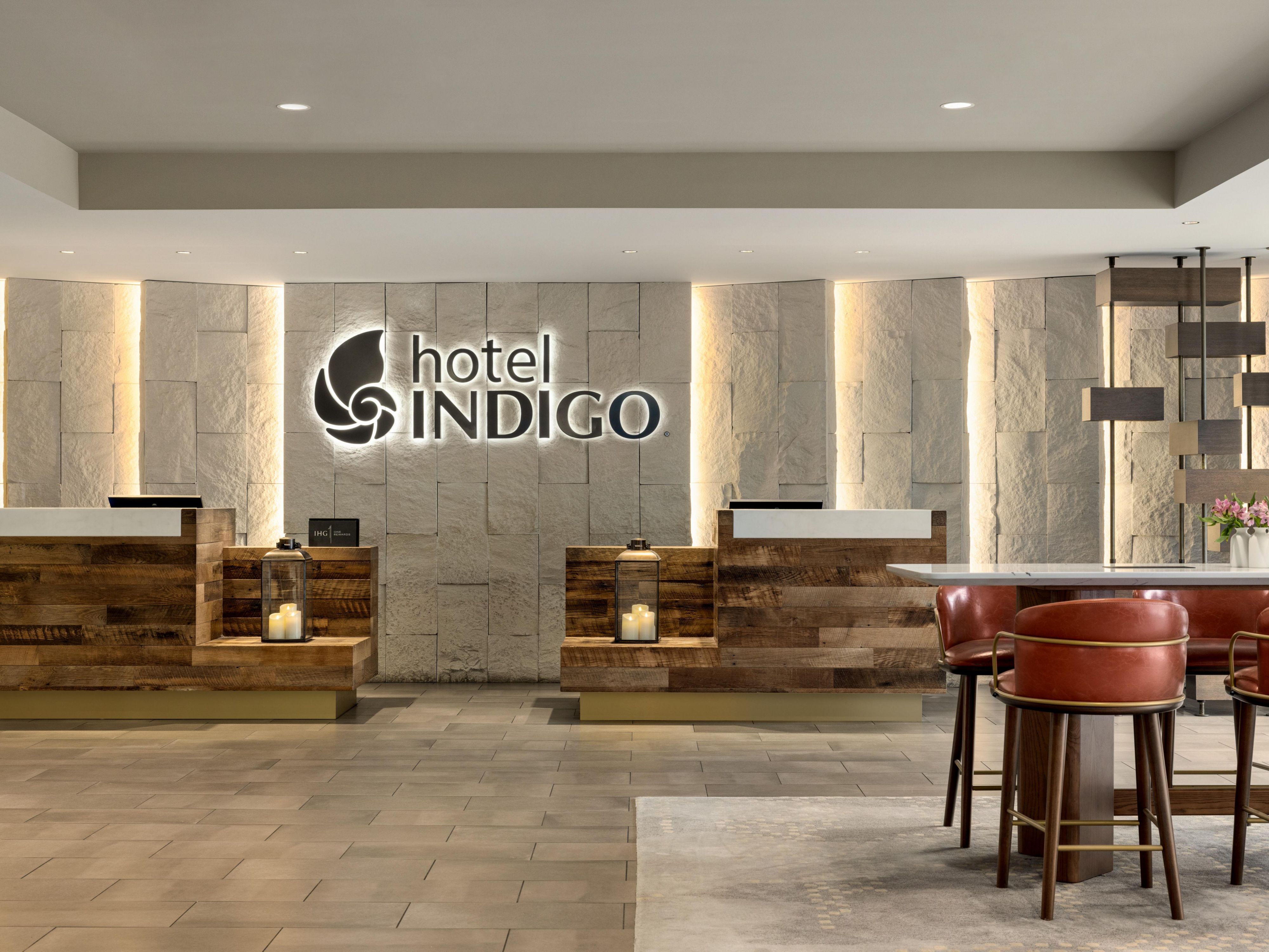The Front Desk where expert and friendly staff are ready to help.
