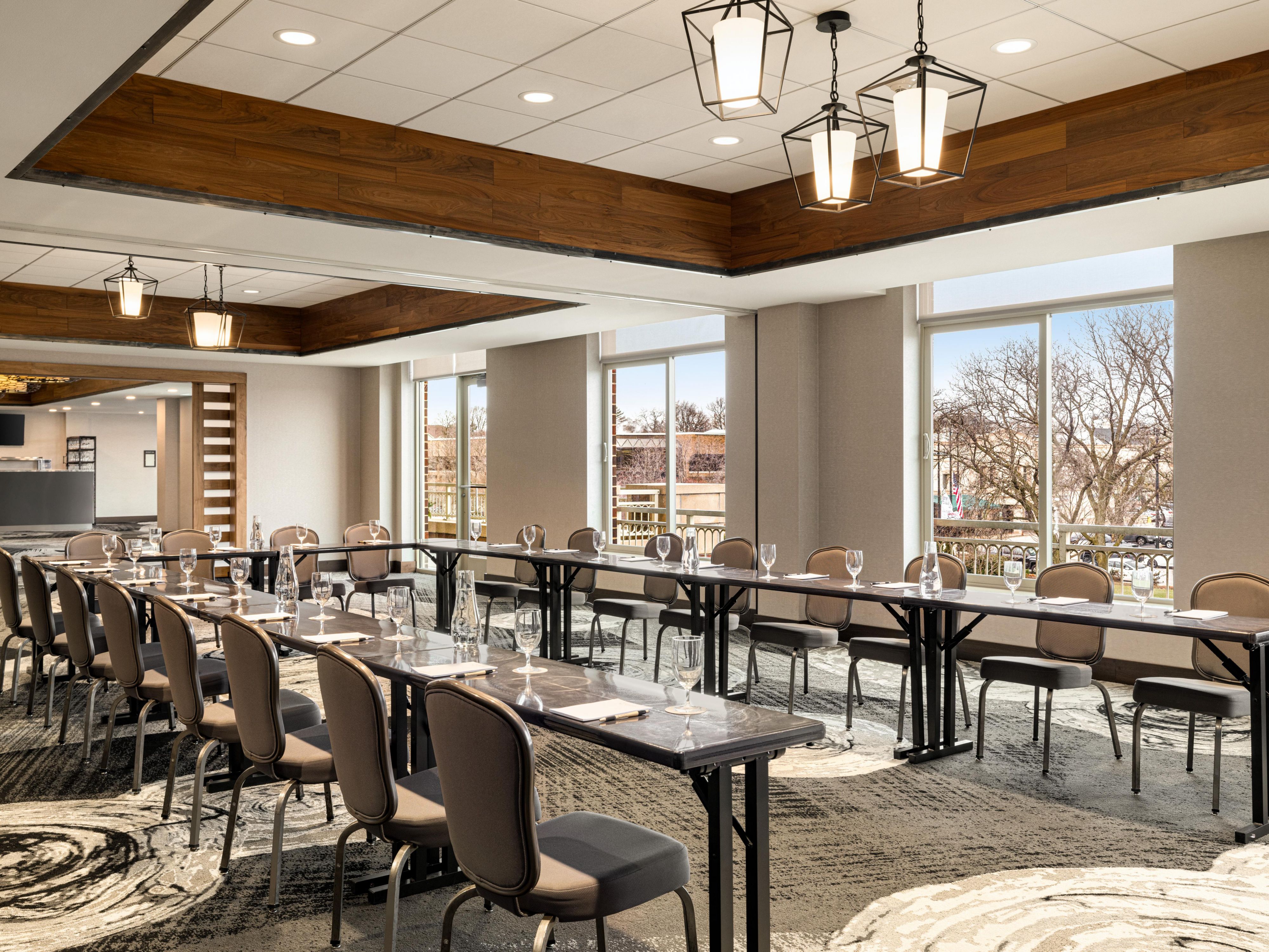 Host your next business meeting in comfort and style.