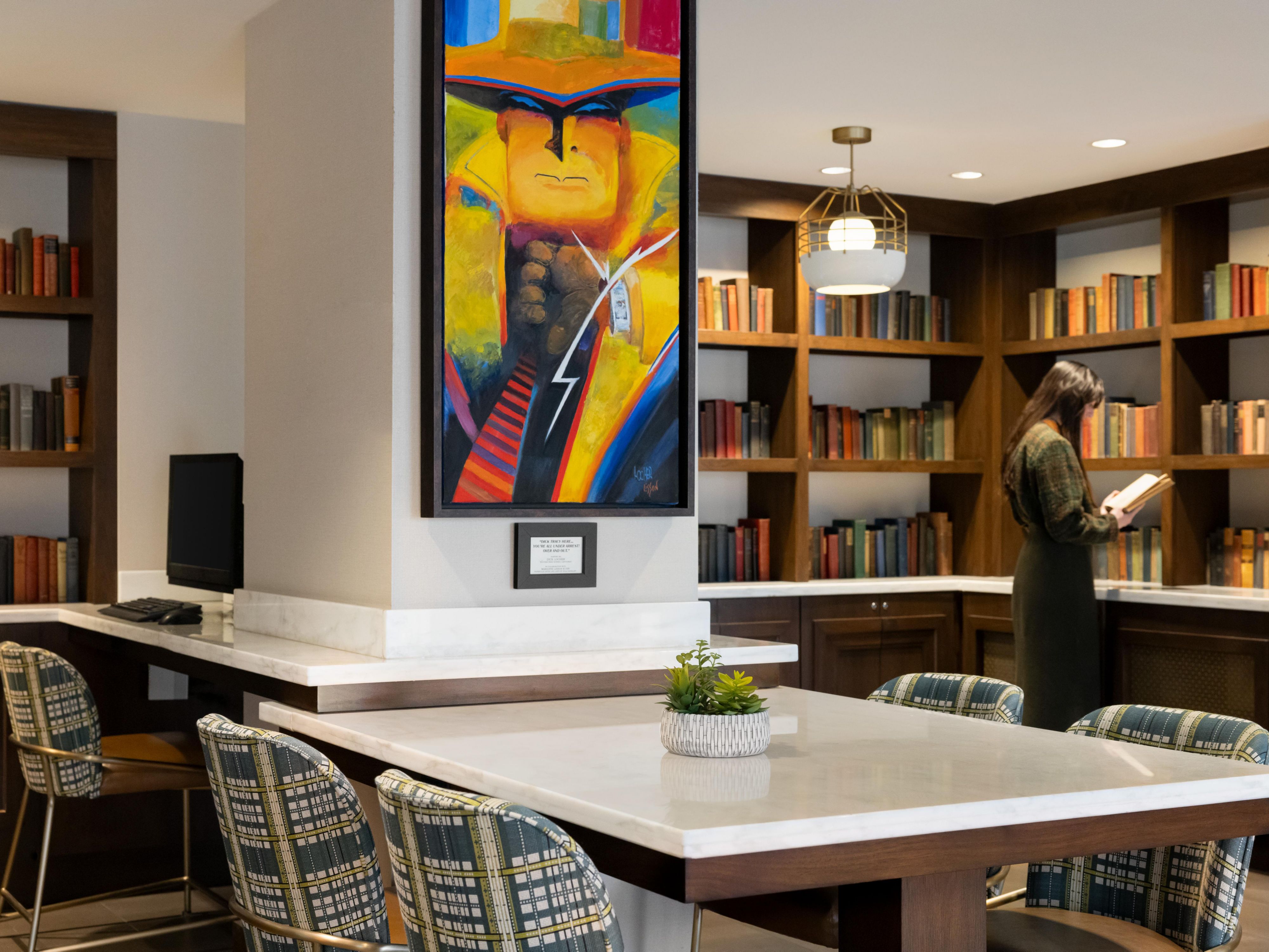 Print, Connect, & Collaborate in our Hotel Indigo Business Center.