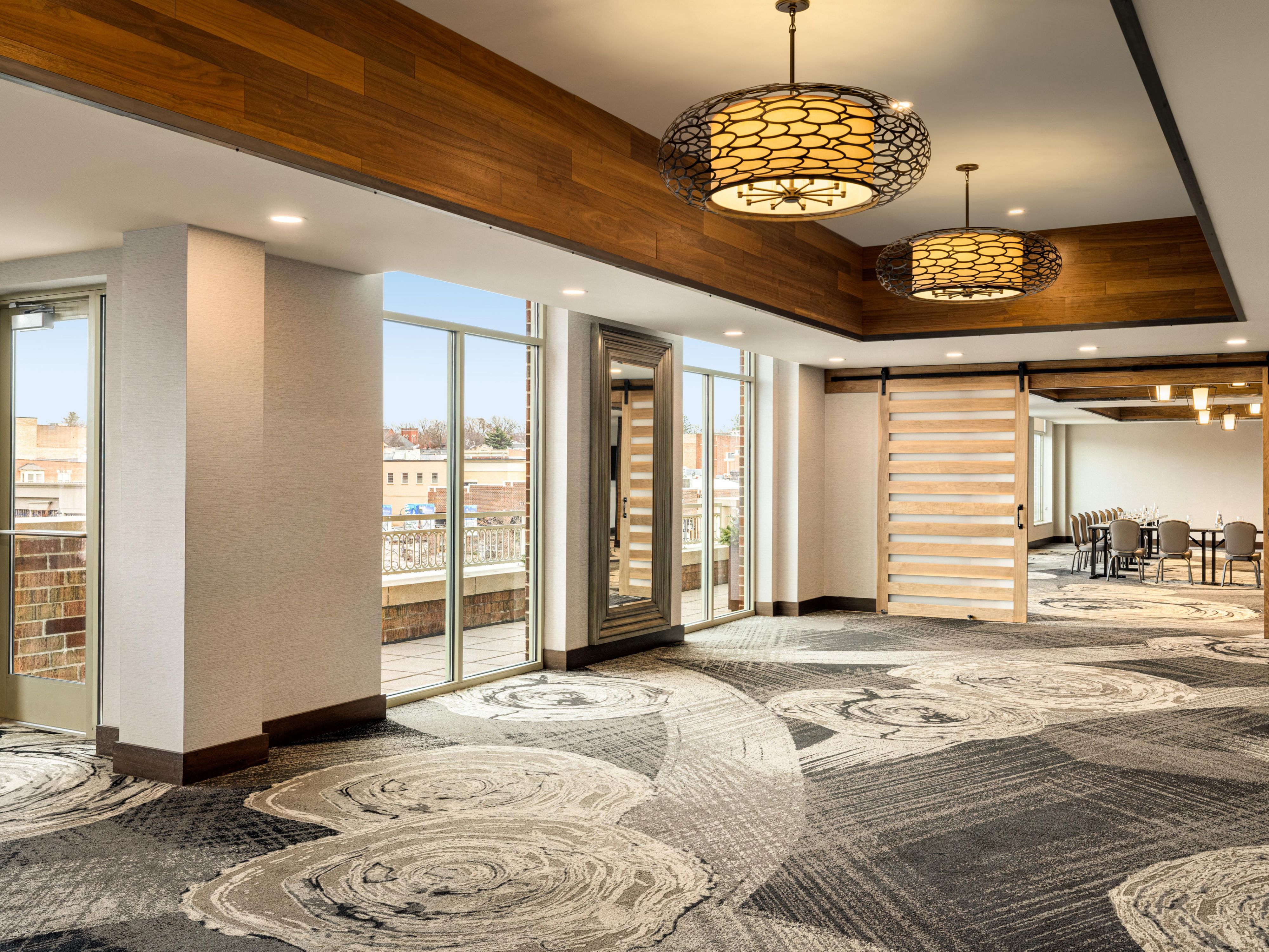 An elegant space perfect for social and business events.