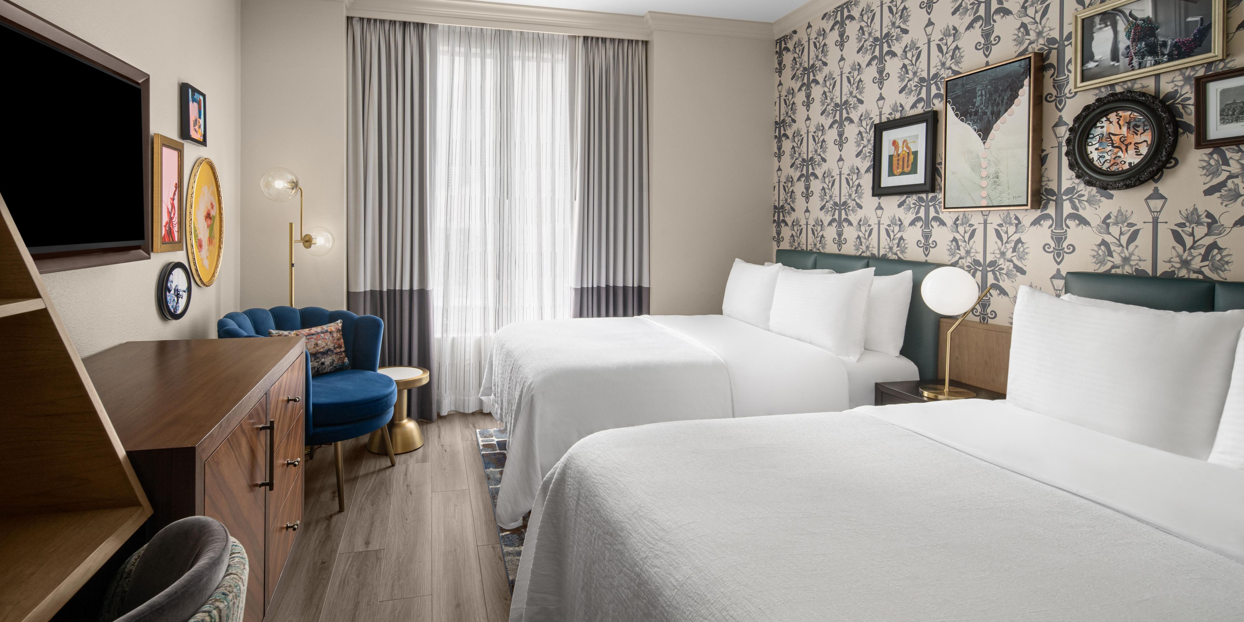 Experience relaxation in our thoughtfully designed guest rooms.