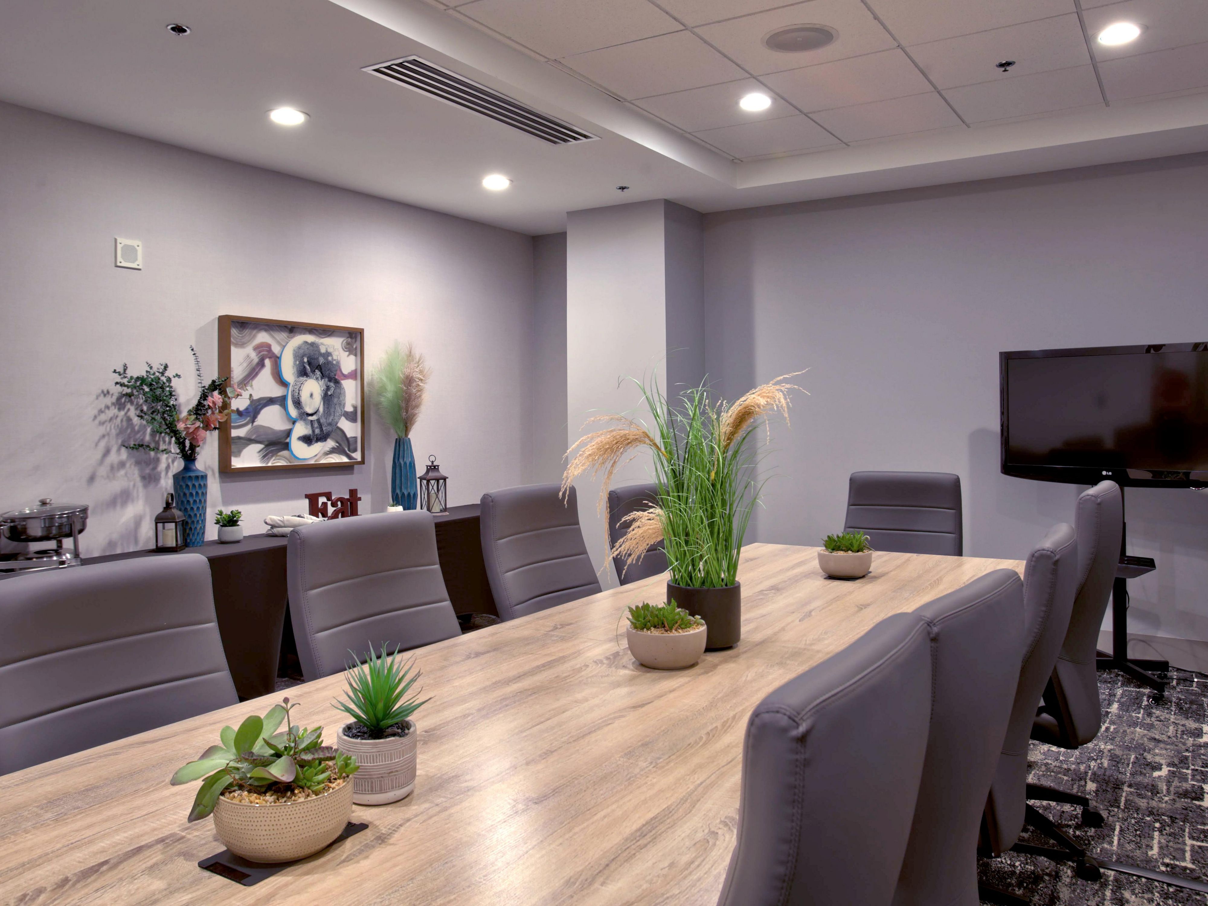 Impress your clients in our board room.
