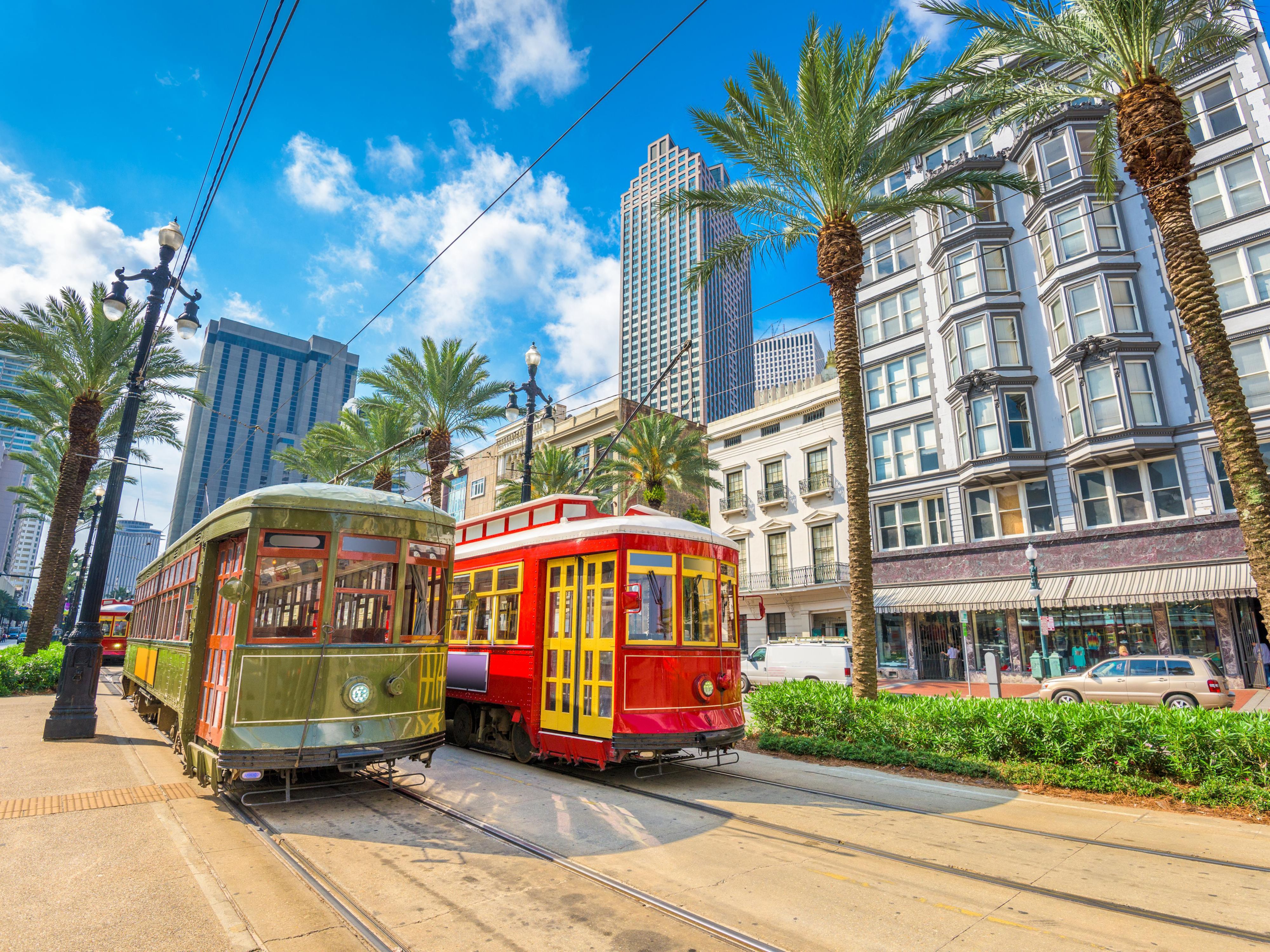 New Orleans trolley