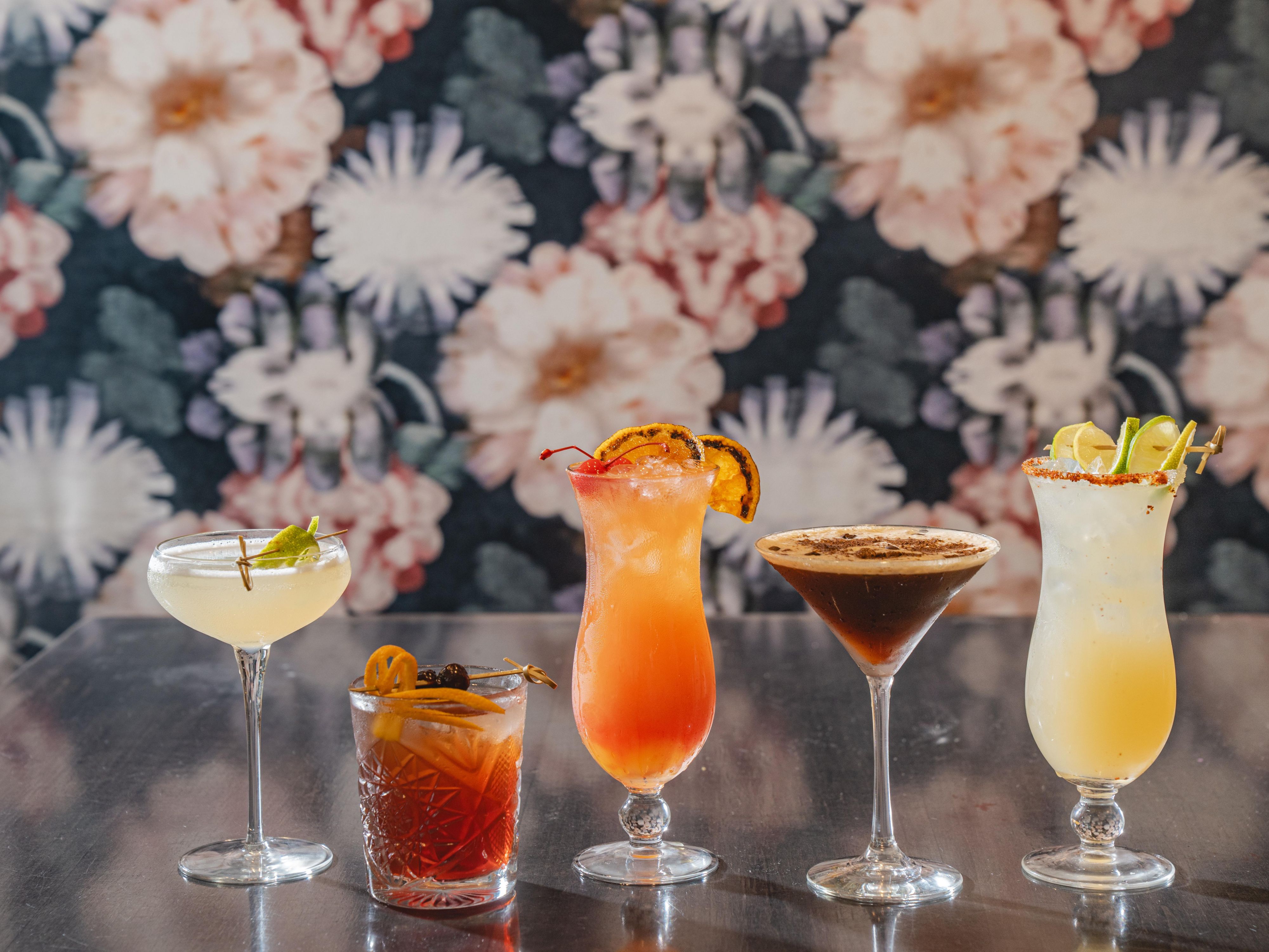 Cocktails crafted to suit any mood or occasion.