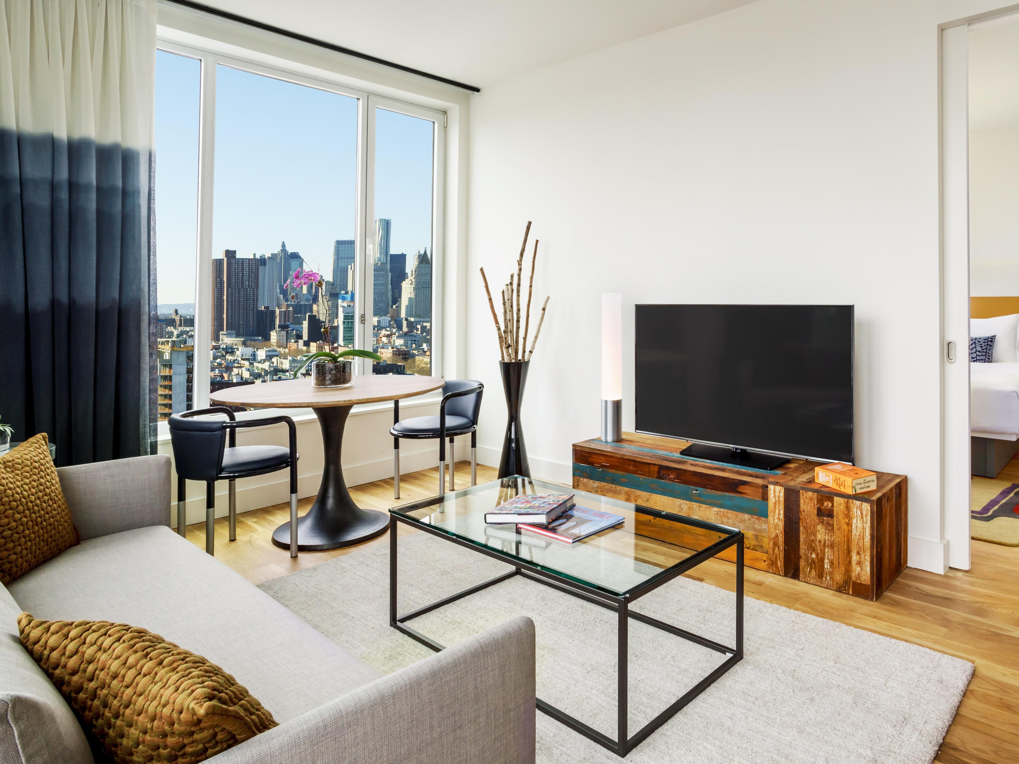 Rooftop patio and bar 