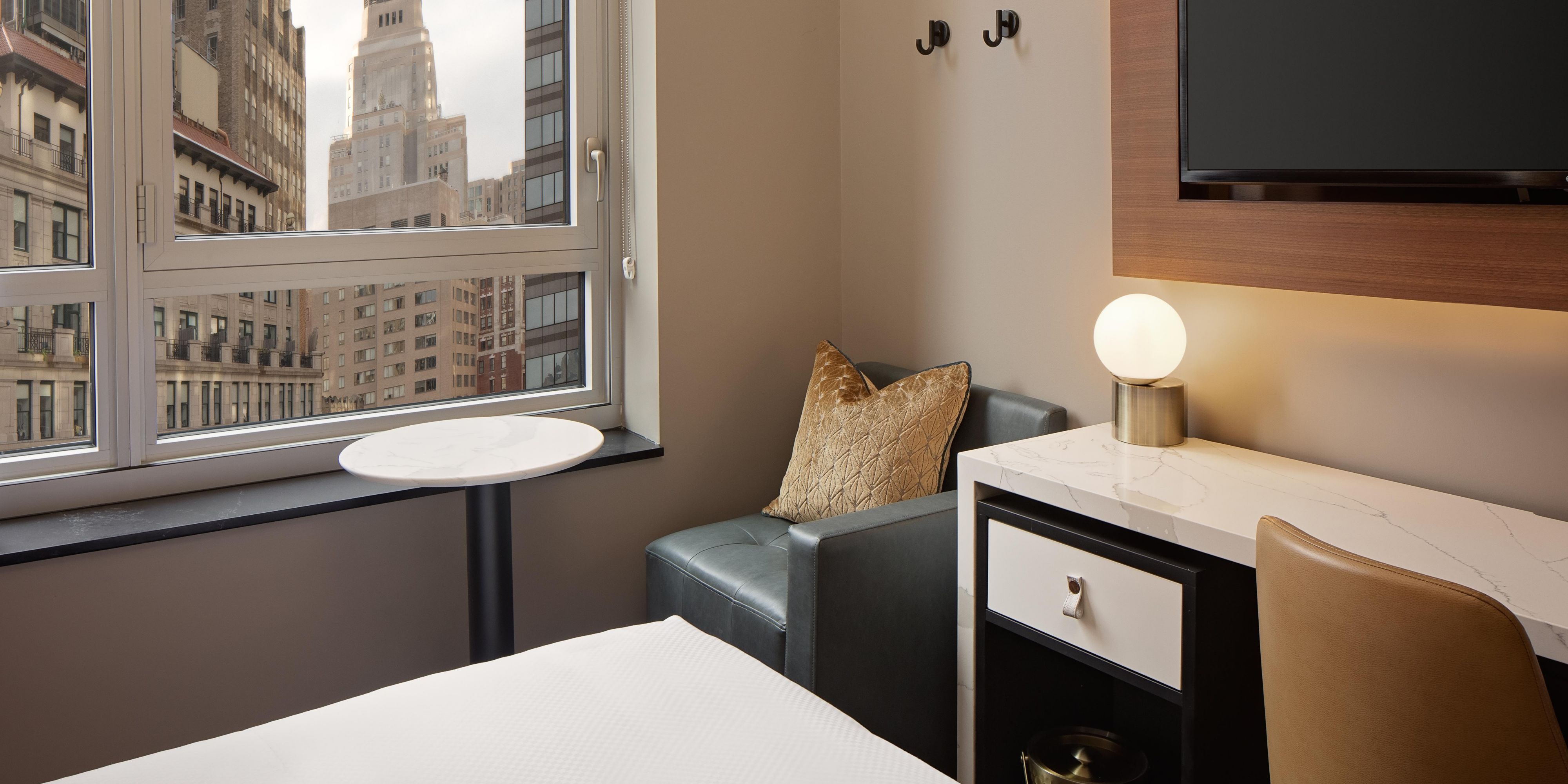 Time to relax in our spacious room and a seating area.
