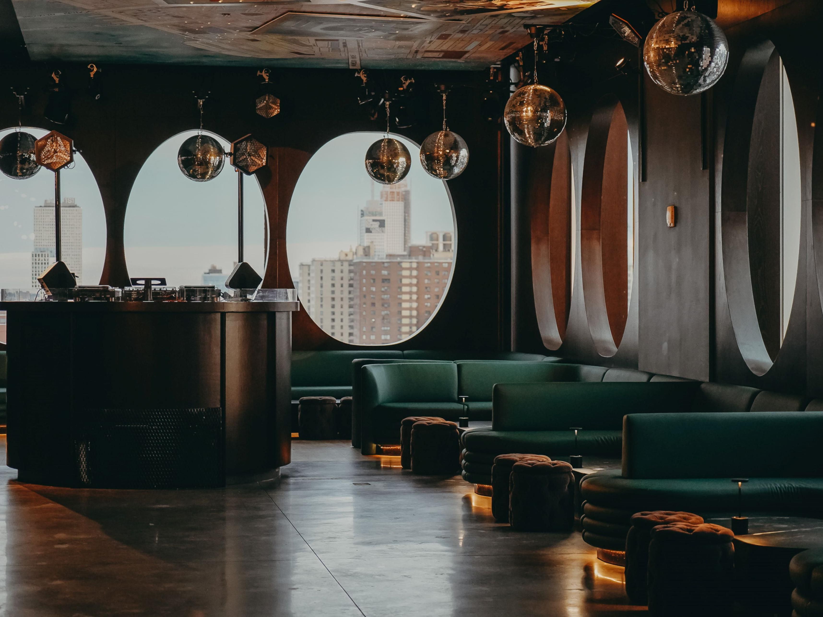 the club seating
