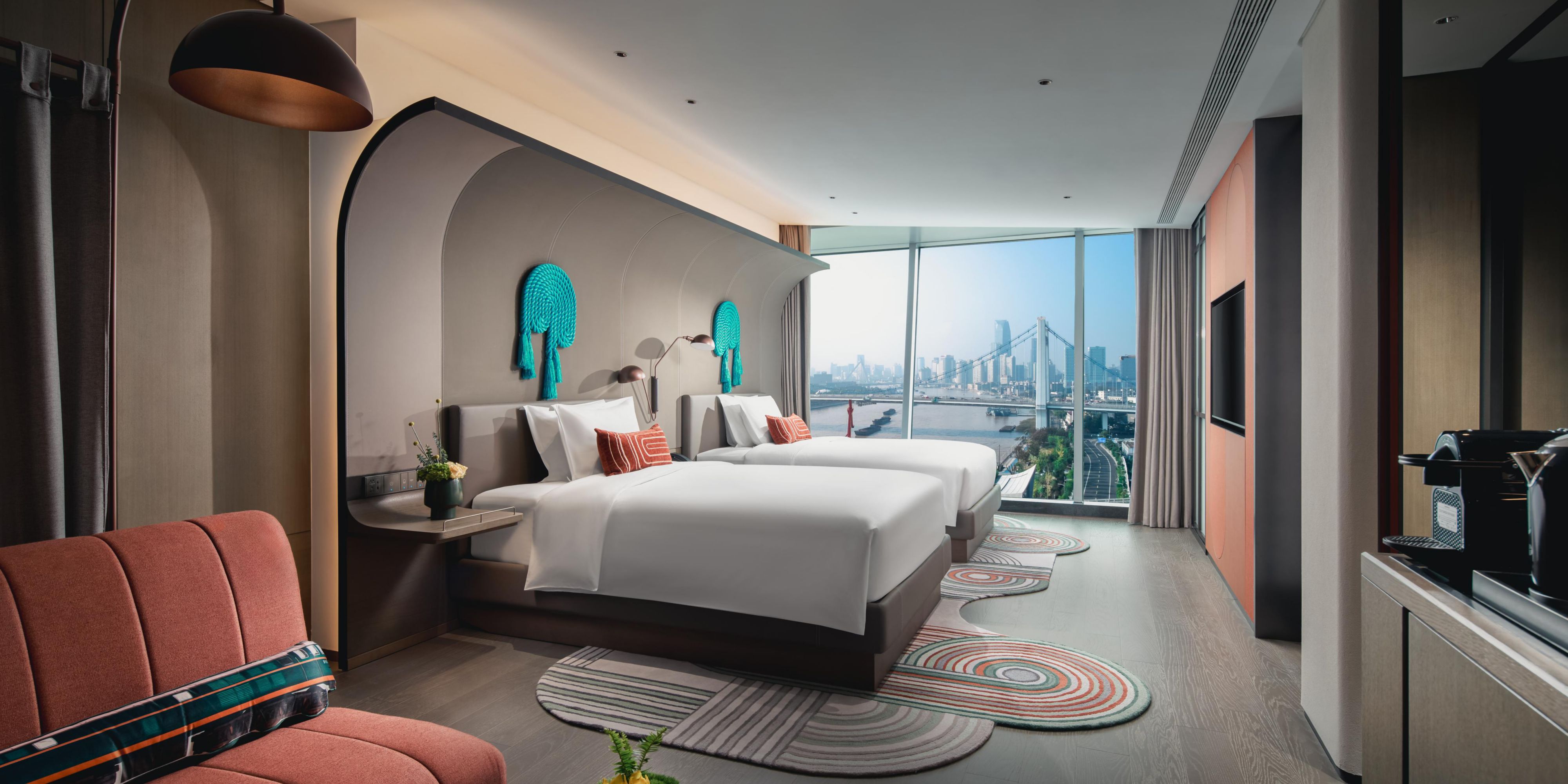 2 Çift Kişilik Premium Nehir Manzaralı