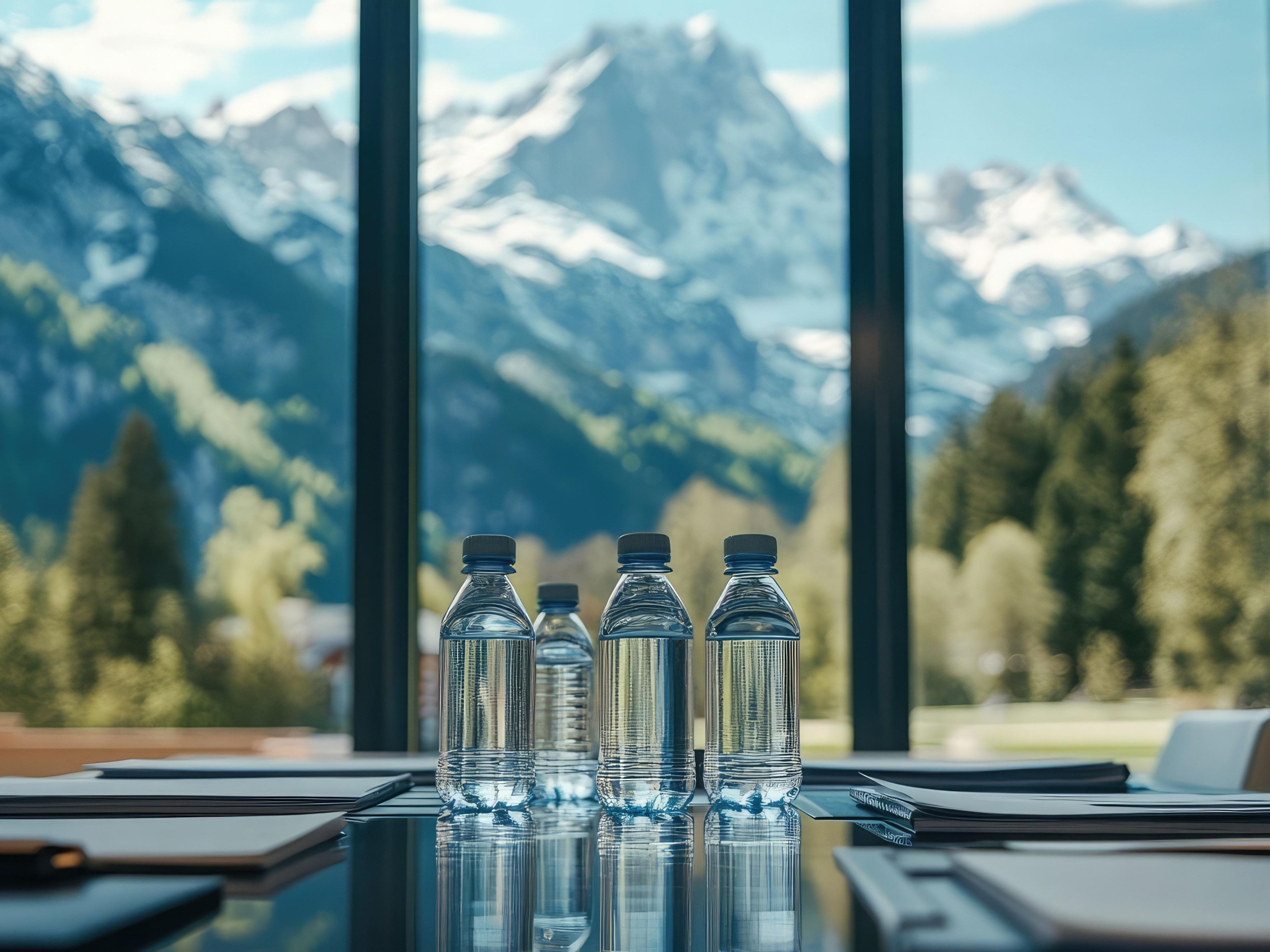 Host inspired meetings with stunning mountain views.