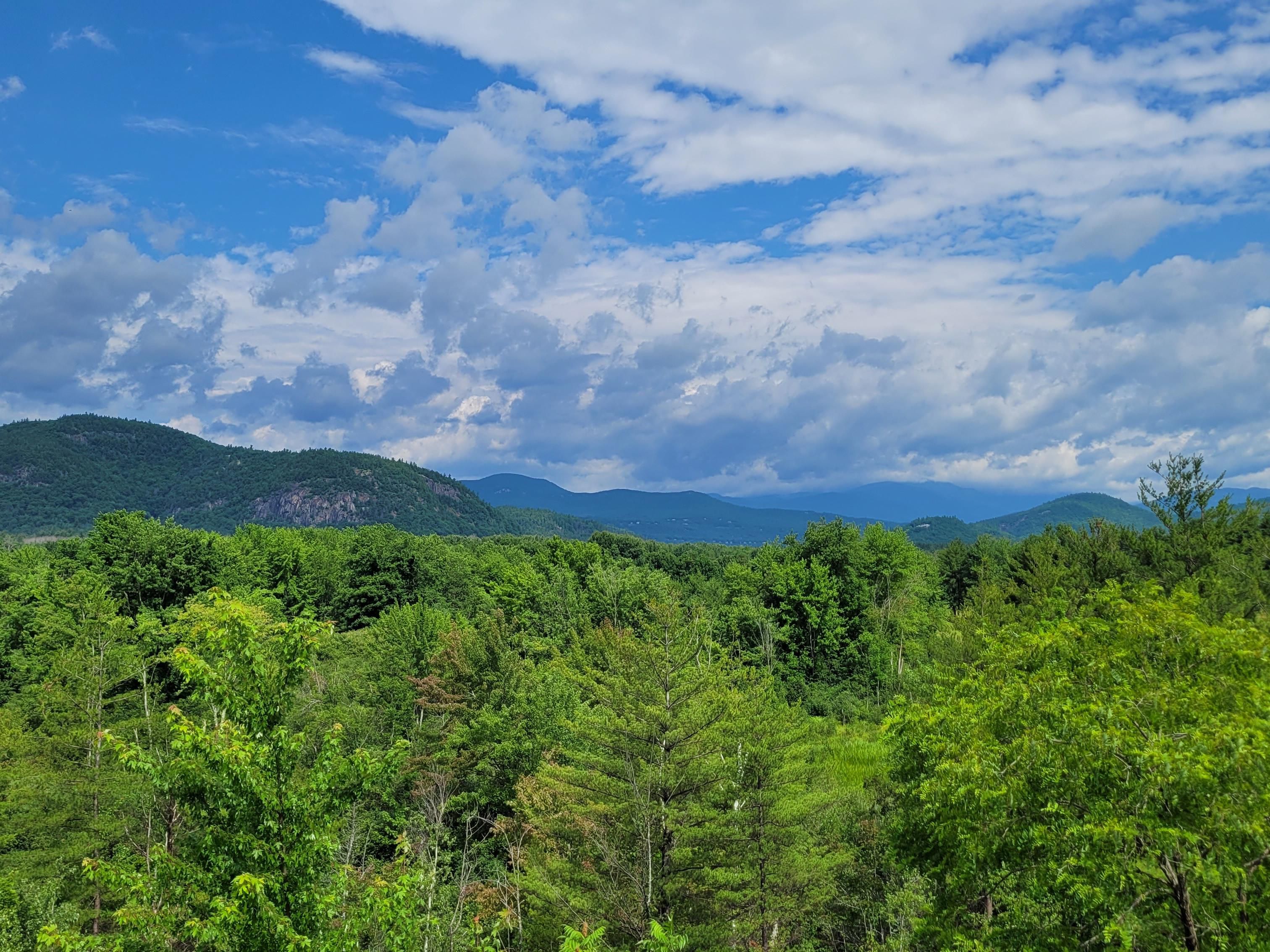 Stunning mountain views.