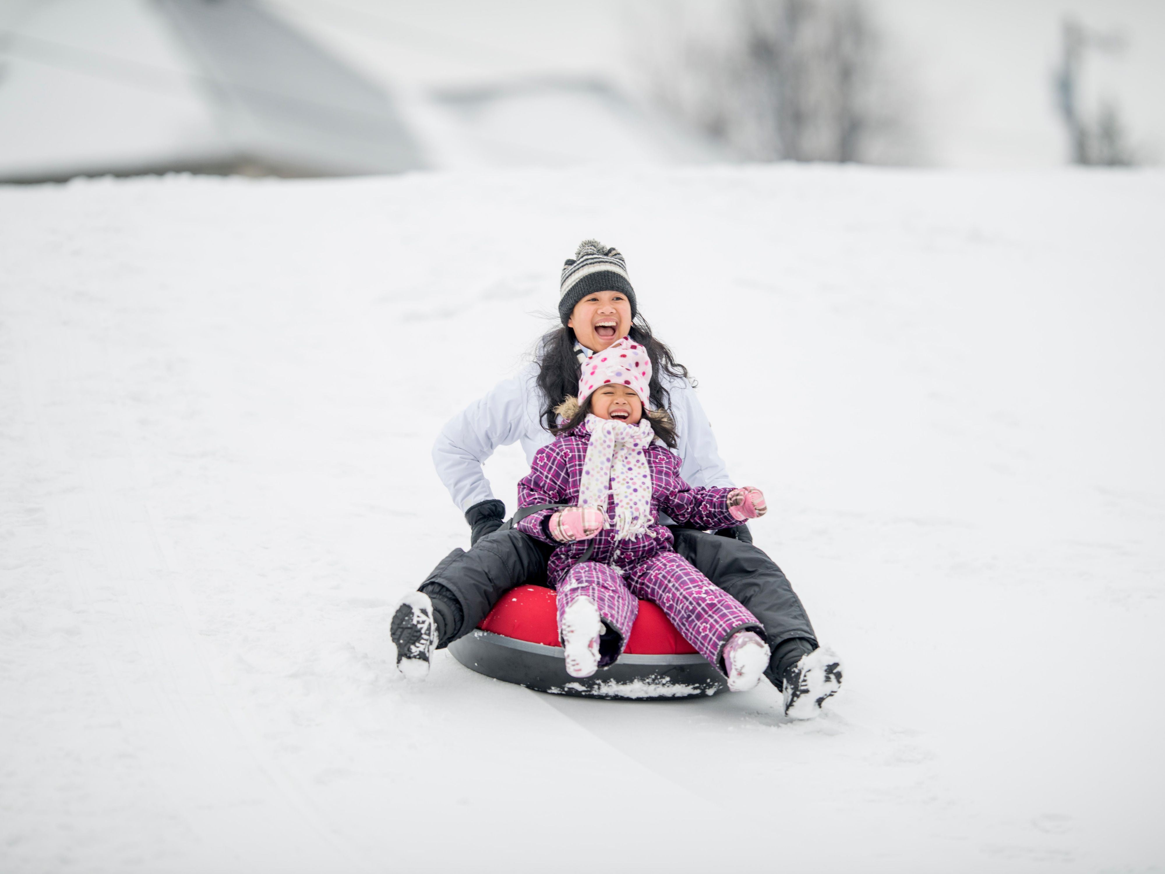 Slide into winter fun—snow tubing thrills in North Conway!