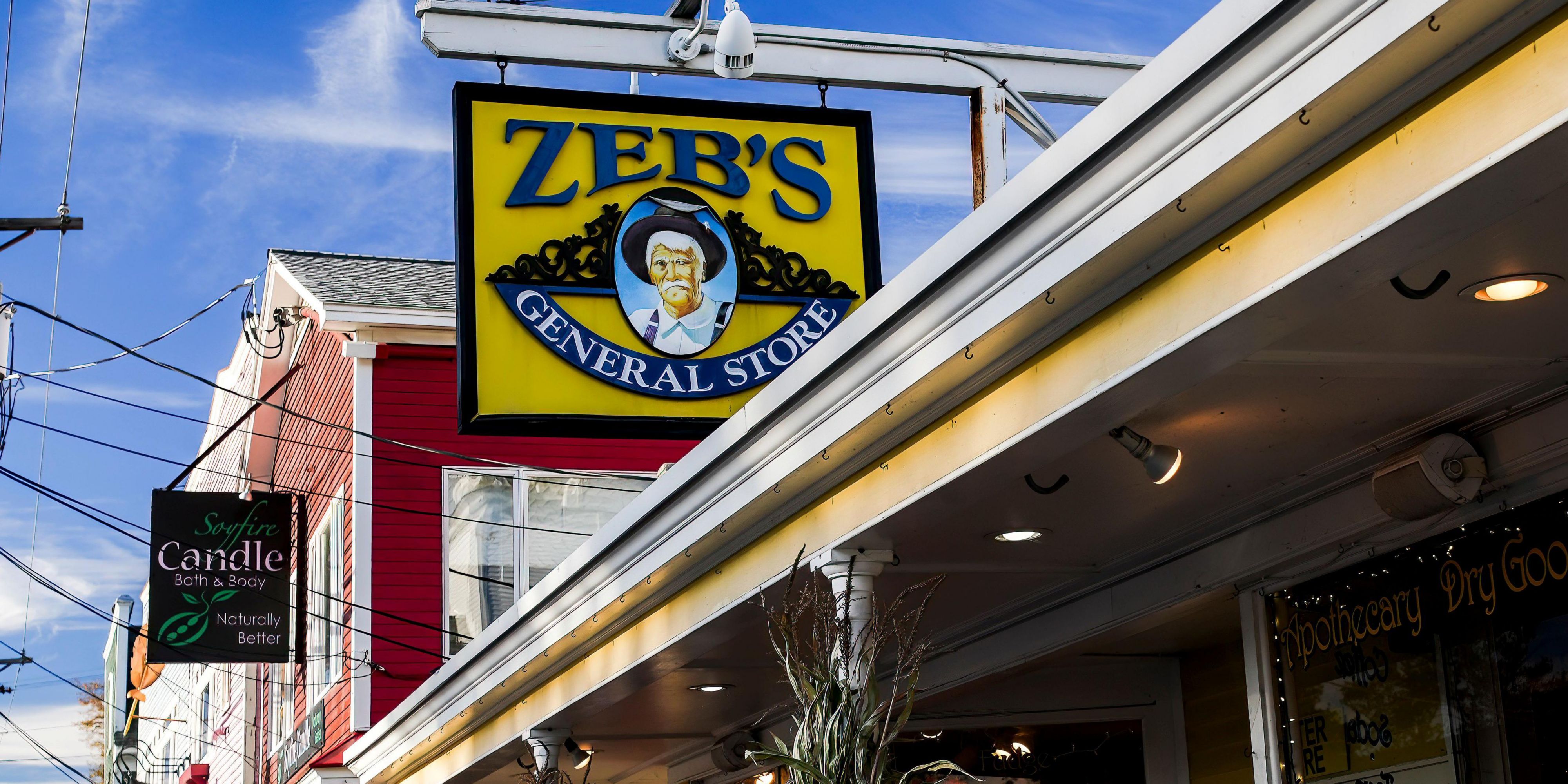 Zeb’s General Store.