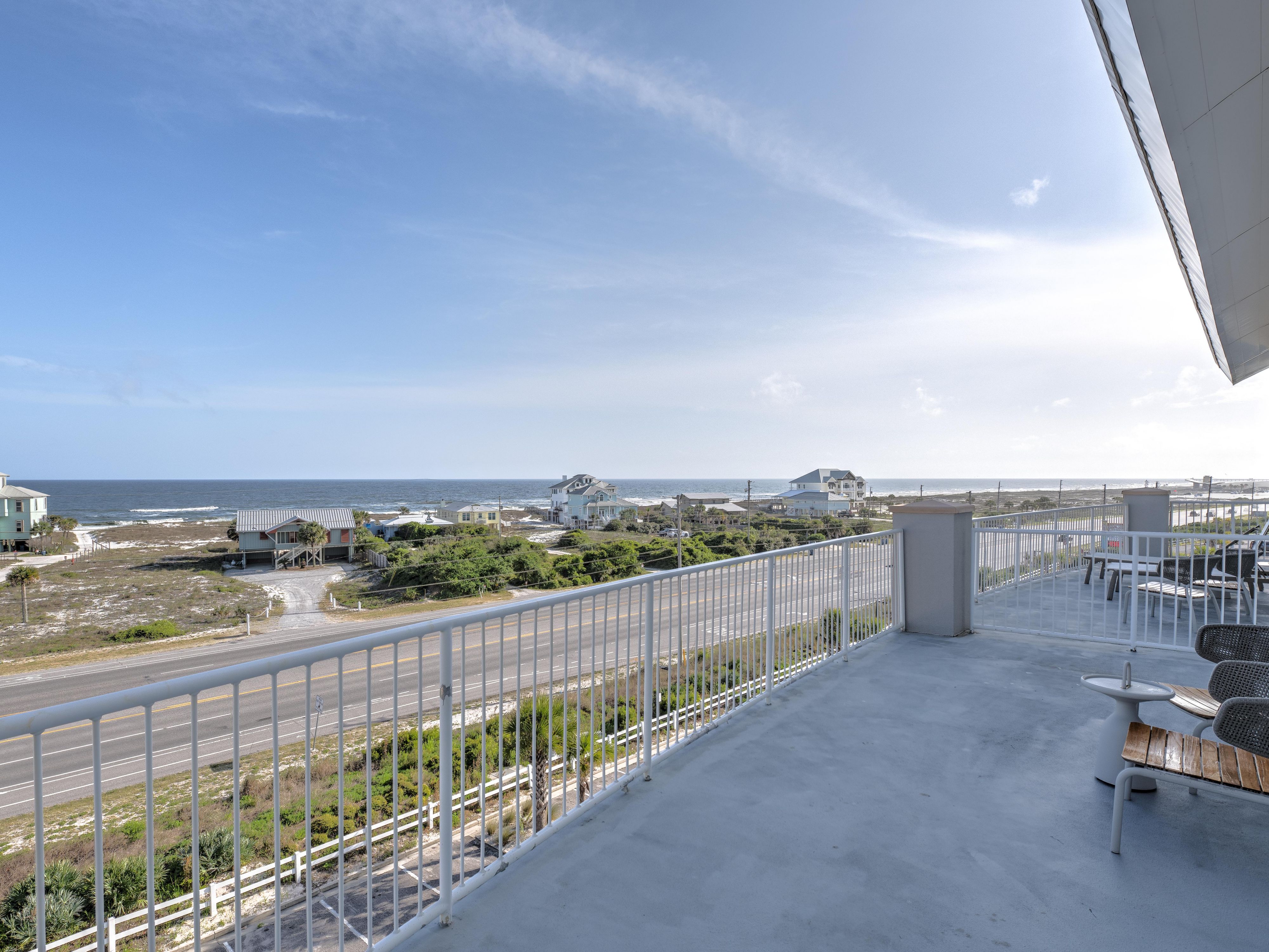 Top Floor King Suite with a Balcony
