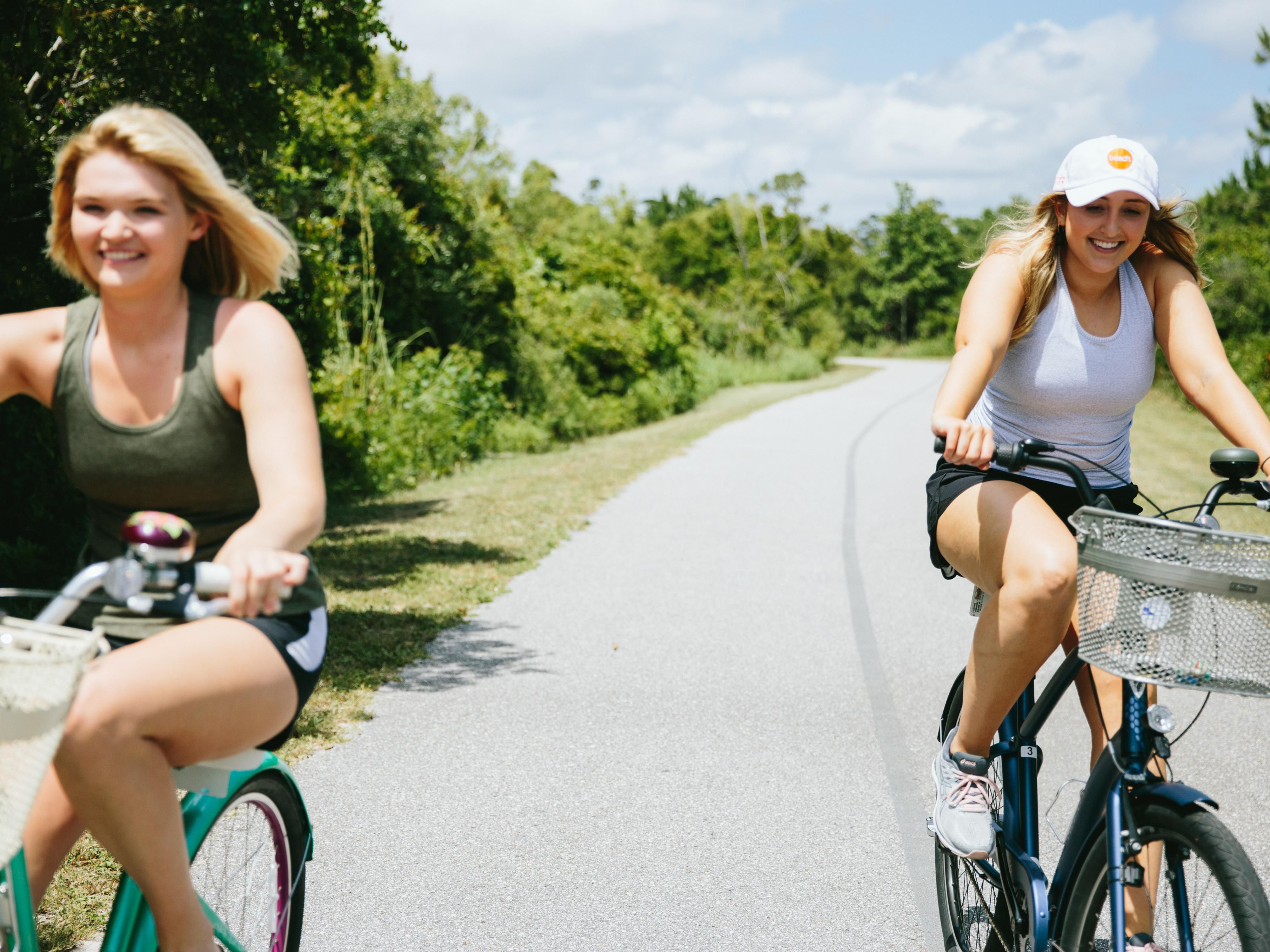 Hotel Indigo Orange Beach is located at one of the entrances to the Backcountry trails which has 26 miles of paths that are suitable for walkers, dogs and cyclists.